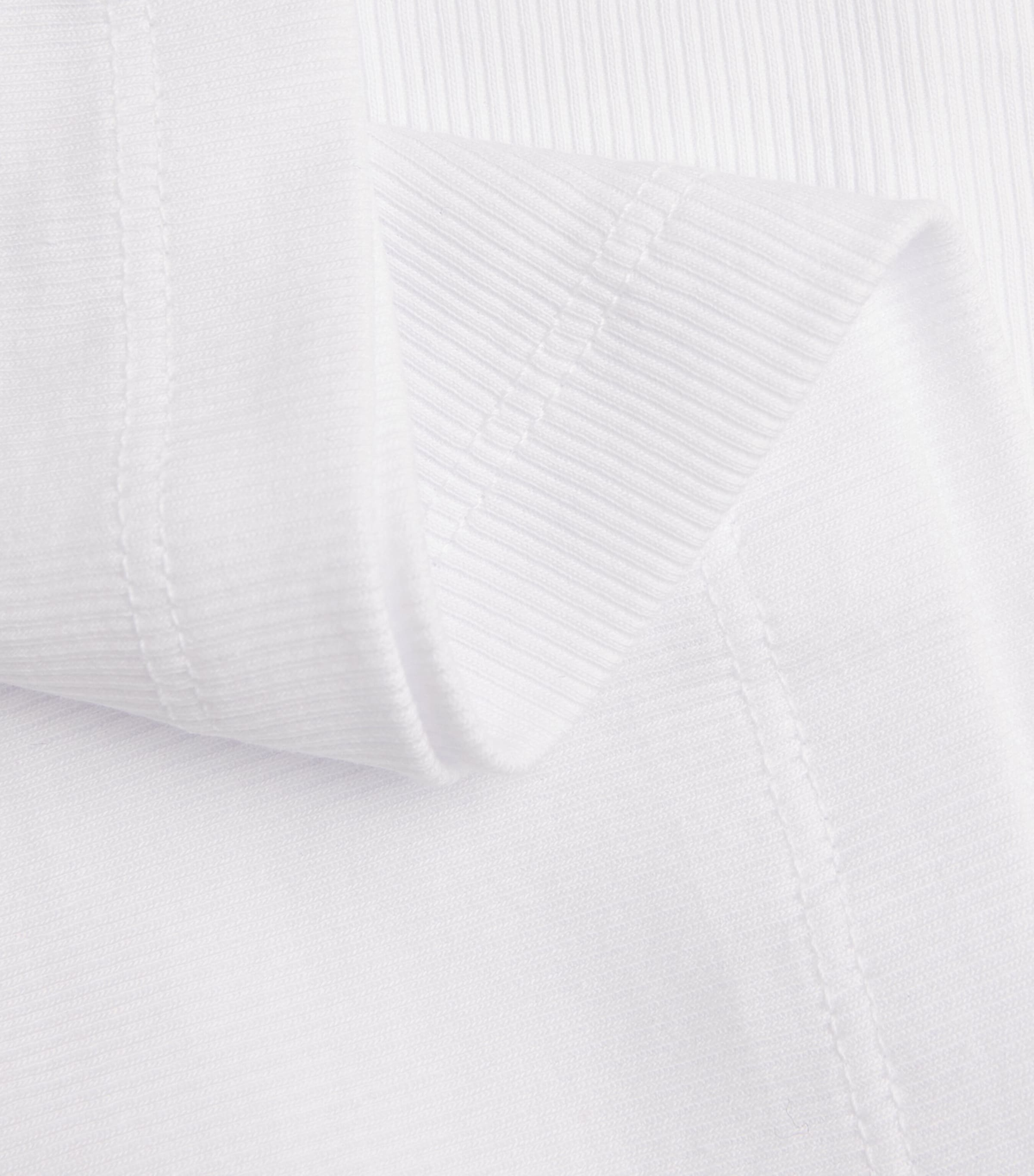 Stretch-Cotton Long-Sleeve T-Shirt BRIGHT WHITE Image 5