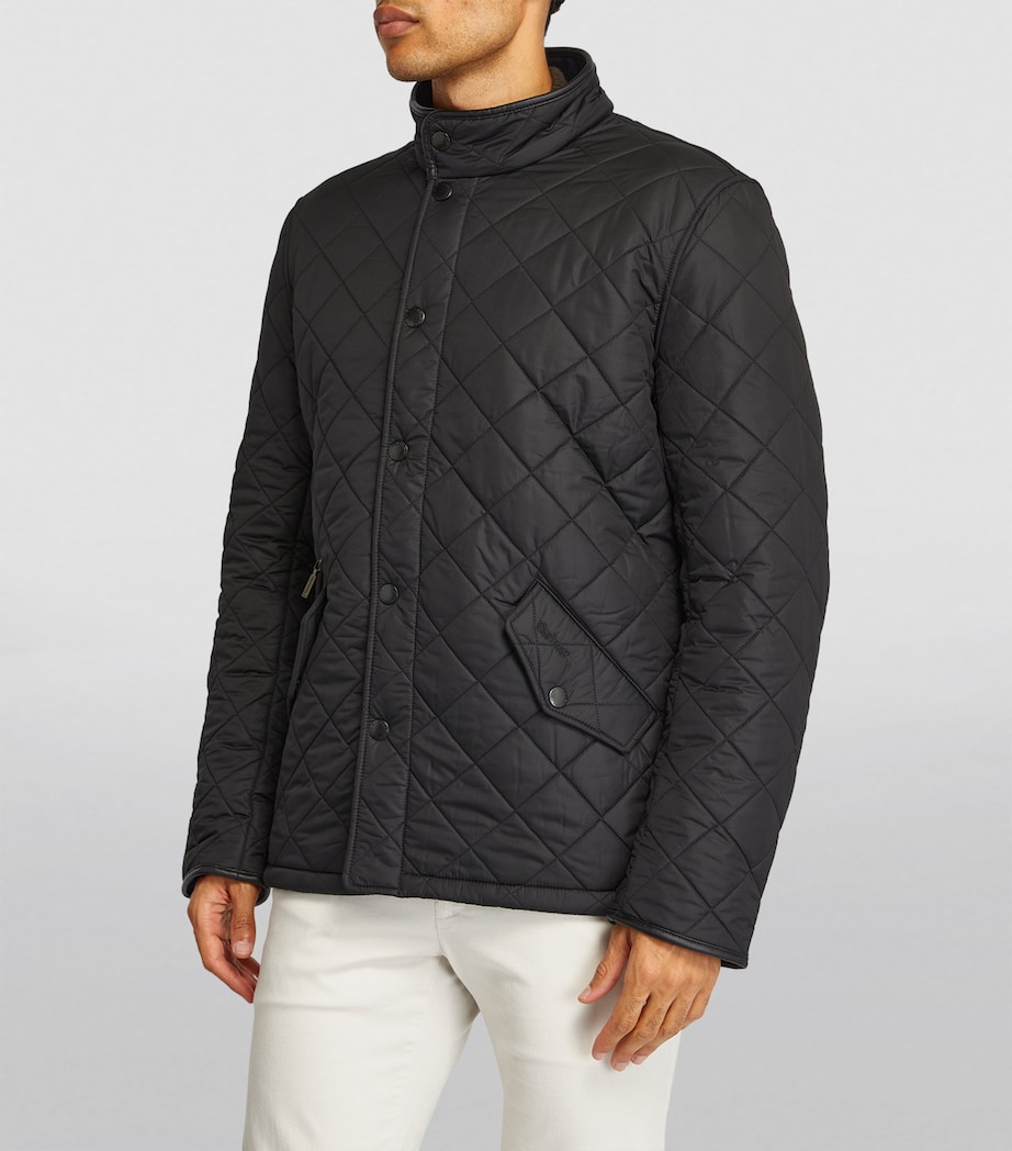 Quilted Powell Jacket BLACK Image 2