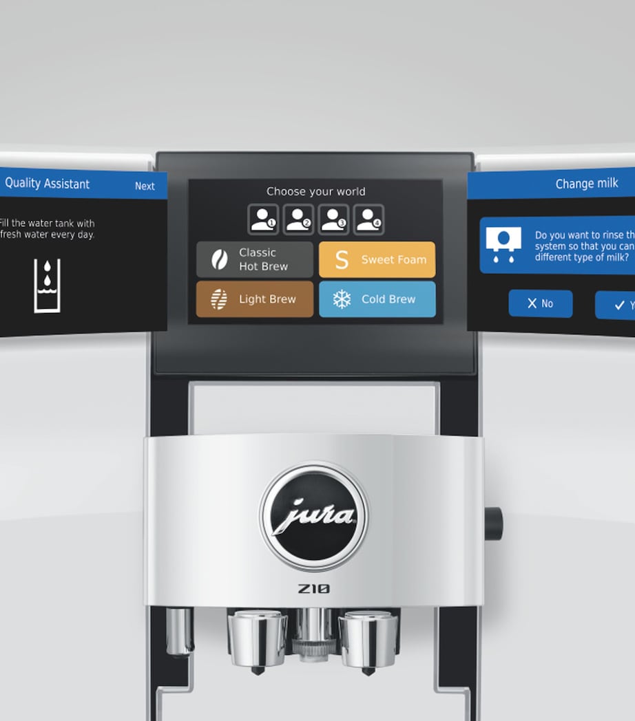 Jura Z10 Coffee Machine White Image 5