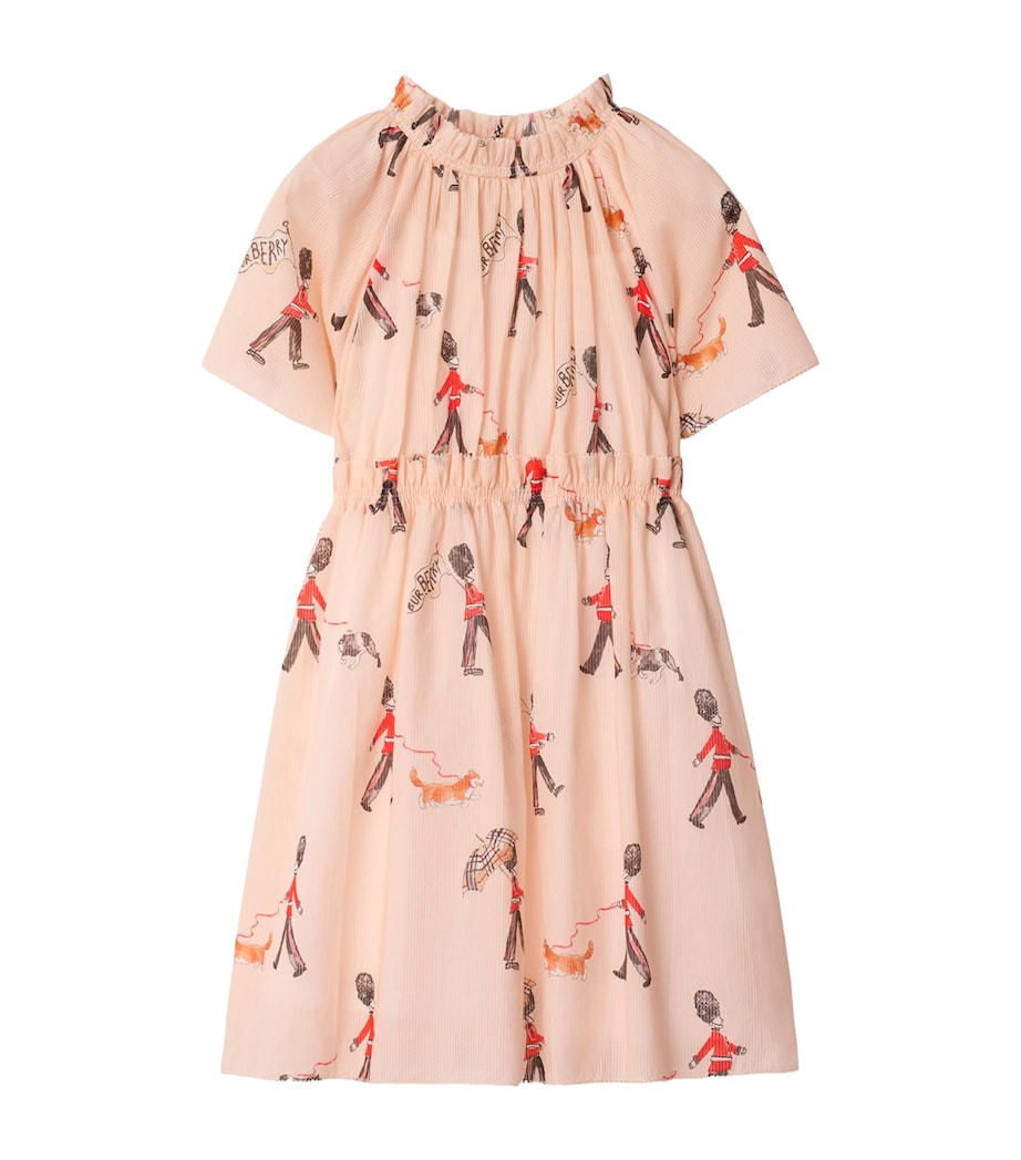 Cotton London Guard Dress (3-12 Years) SLIPPER PINK IP PTN Image 1