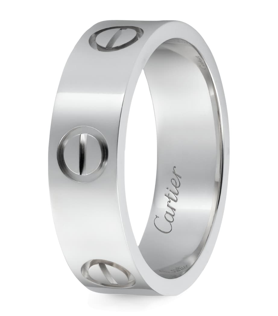 Platinum LOVE Ring MULTI Image 4