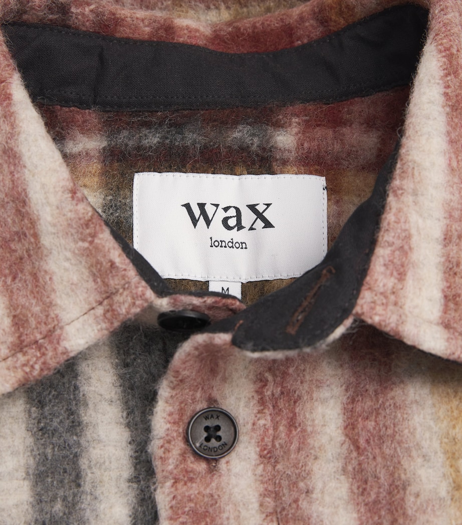 Brushed Check Overshirt NATURAL/ MULTI Image 5