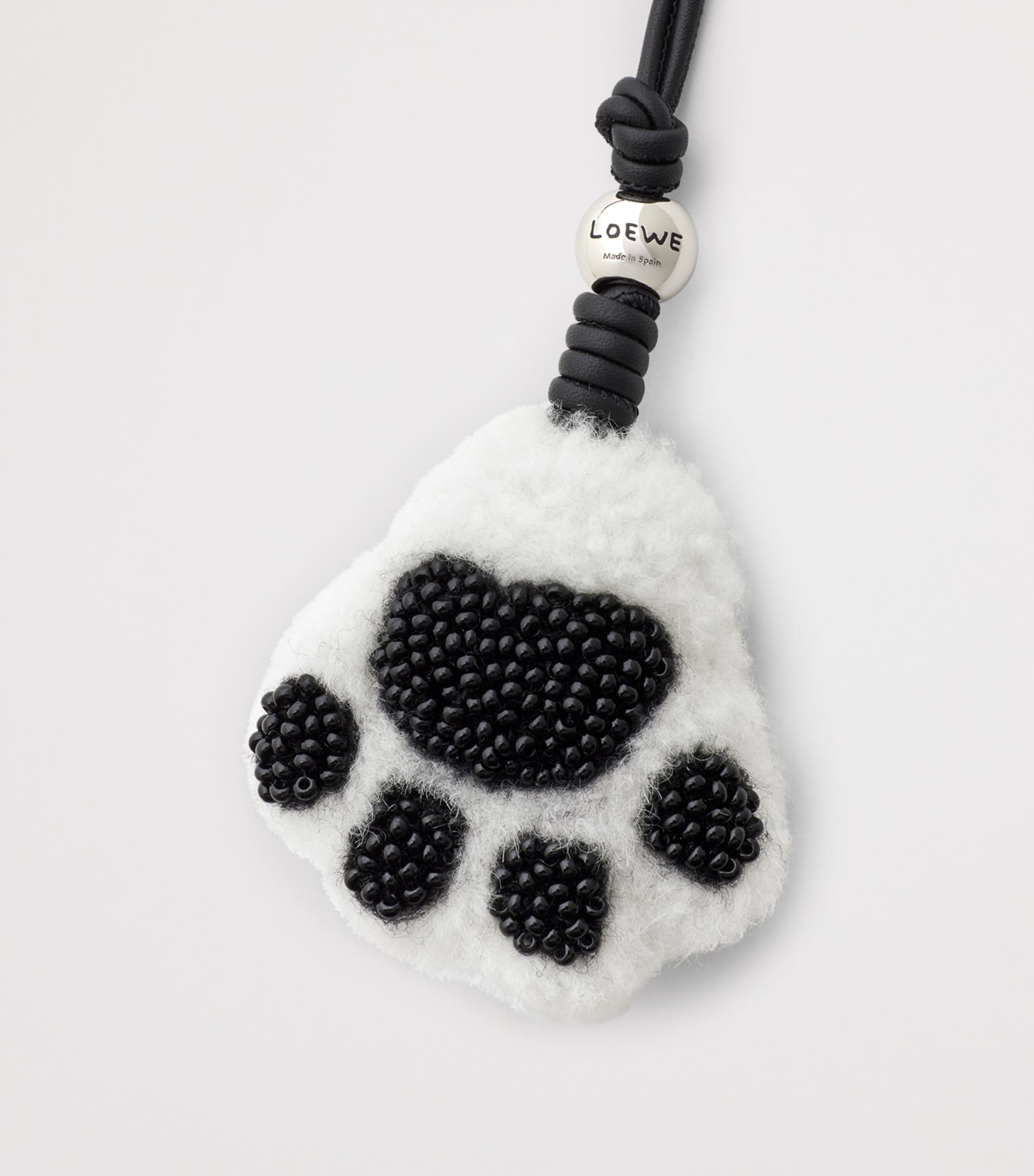 LOEWE Paw Charm Black/white Image 3