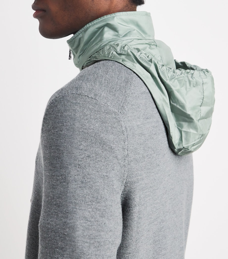 Wool-Blend Phineas Half-Zip Sweater 017 - GREY MELANGE Image 5