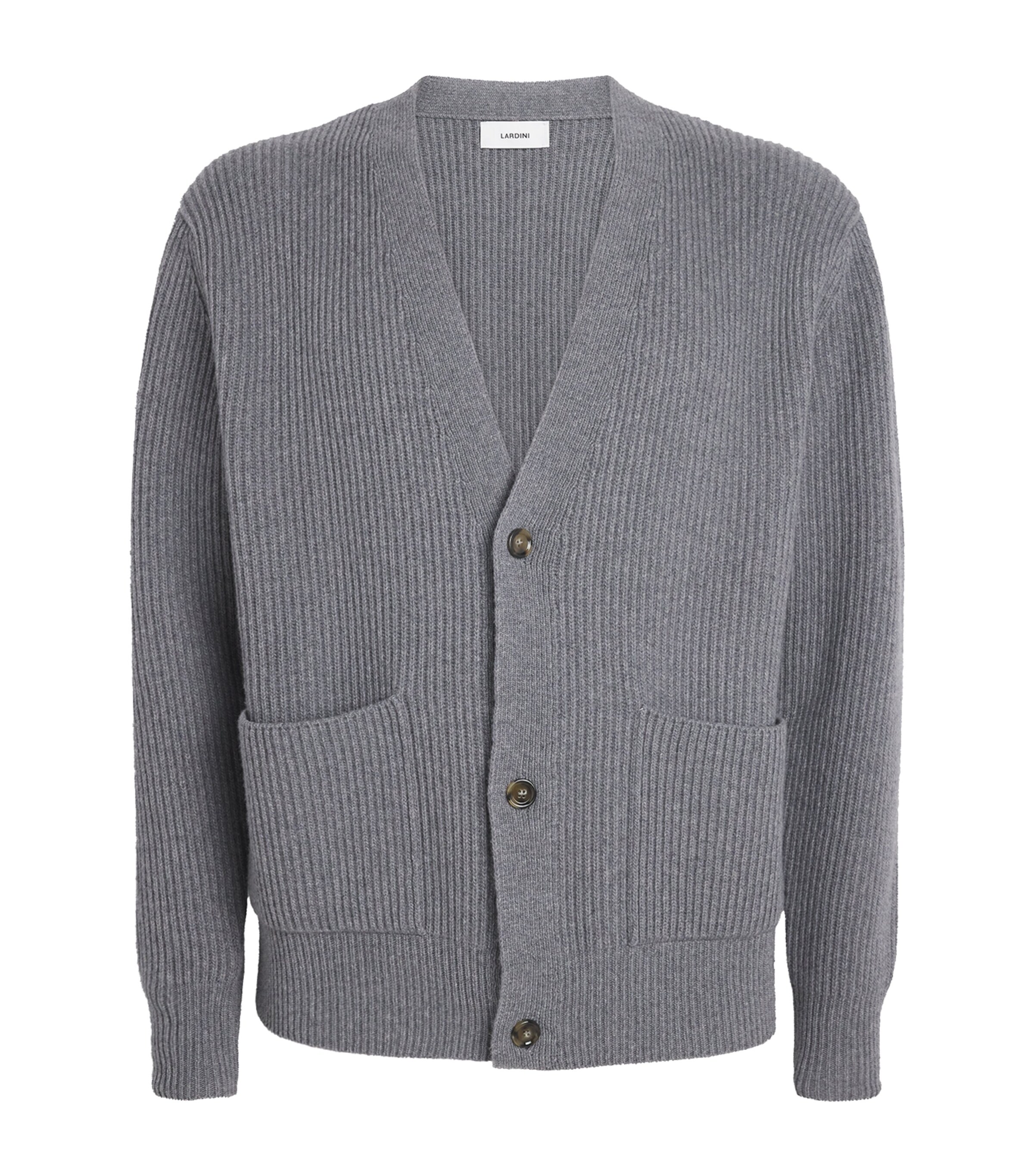Wool-Cashmere Cardigan 920 GREY Image 1