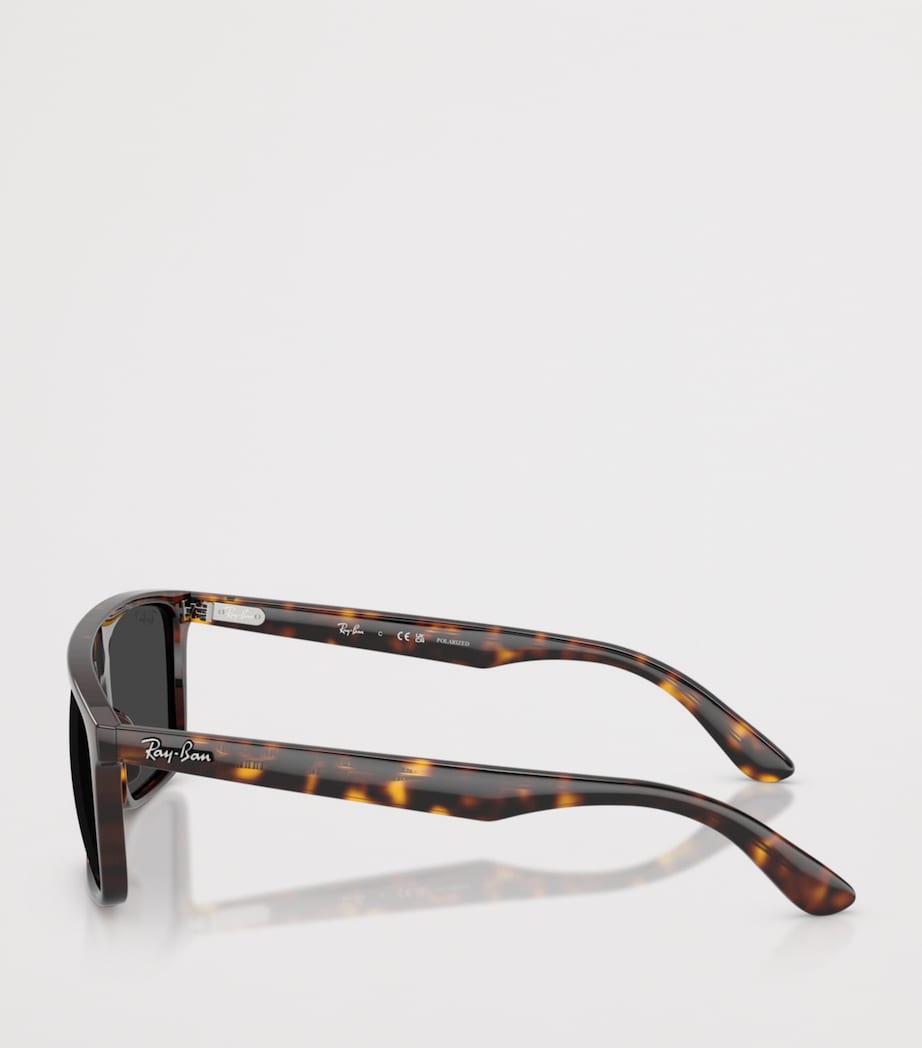 Ray-Ban RB2222 Square Sunglasses Brown Image 3