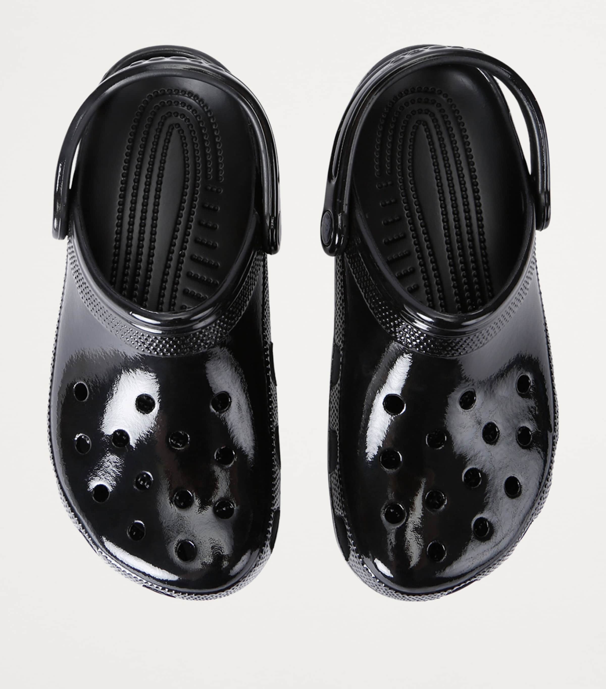 High-Shine Classic Clogs BLACK Image 4