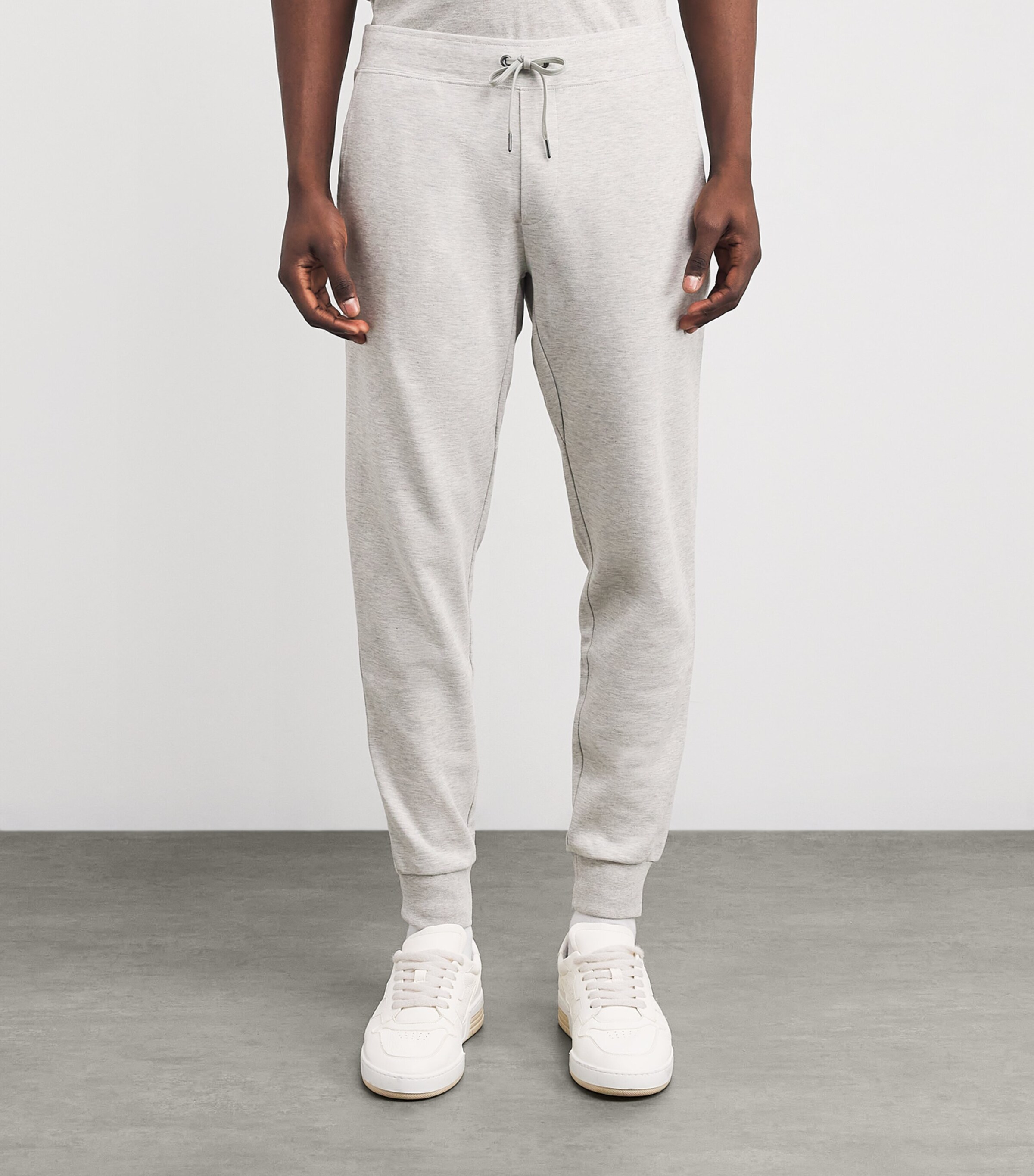 Polo Ralph Lauren Mens Cotton-Blend Sweatpants Lt Sport Heather Image 3