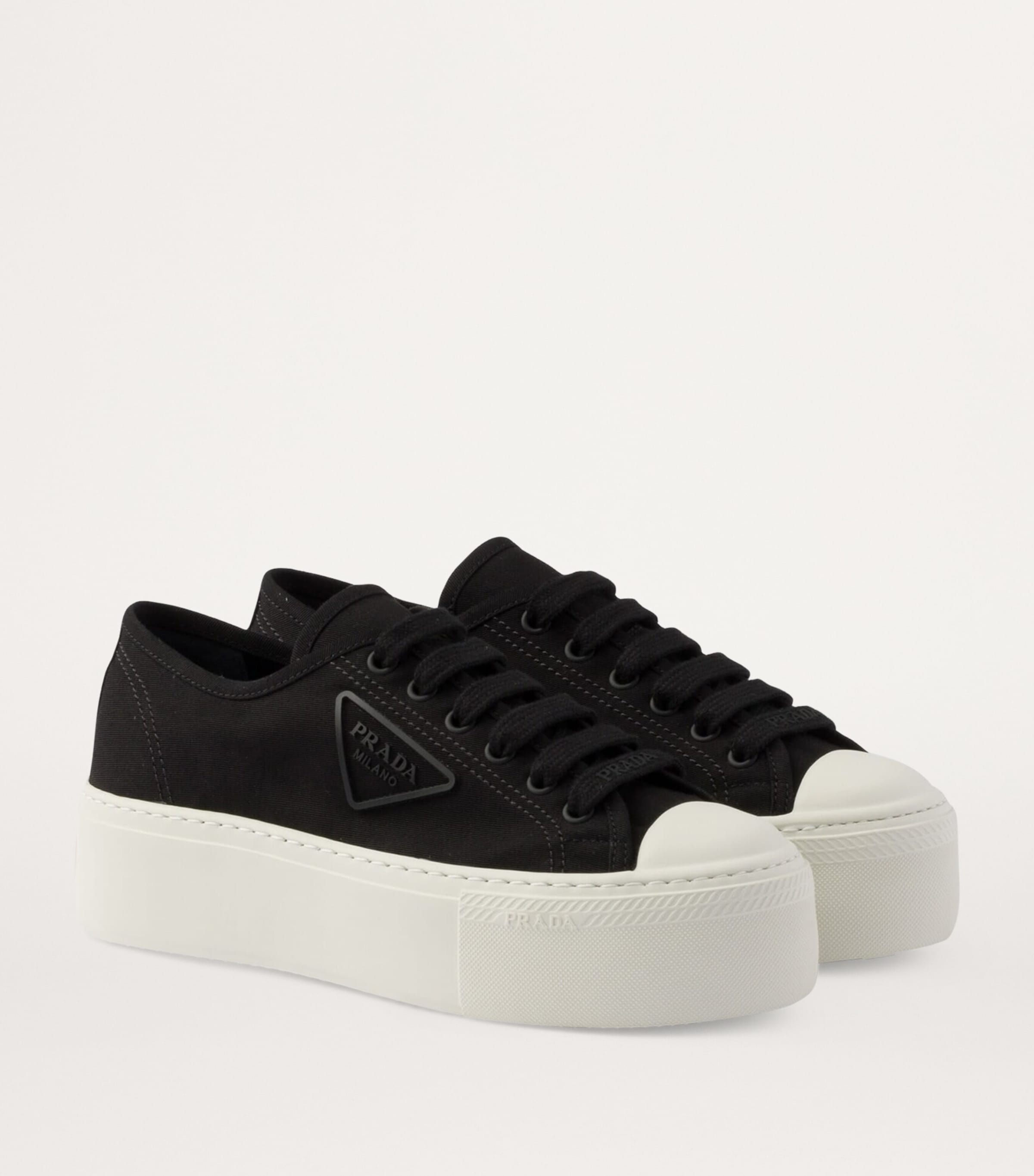 スニーカー PRADA Platform Fabric Sneakers PRADA | Platform Fabric Sneakers | Women | Platform Trainers