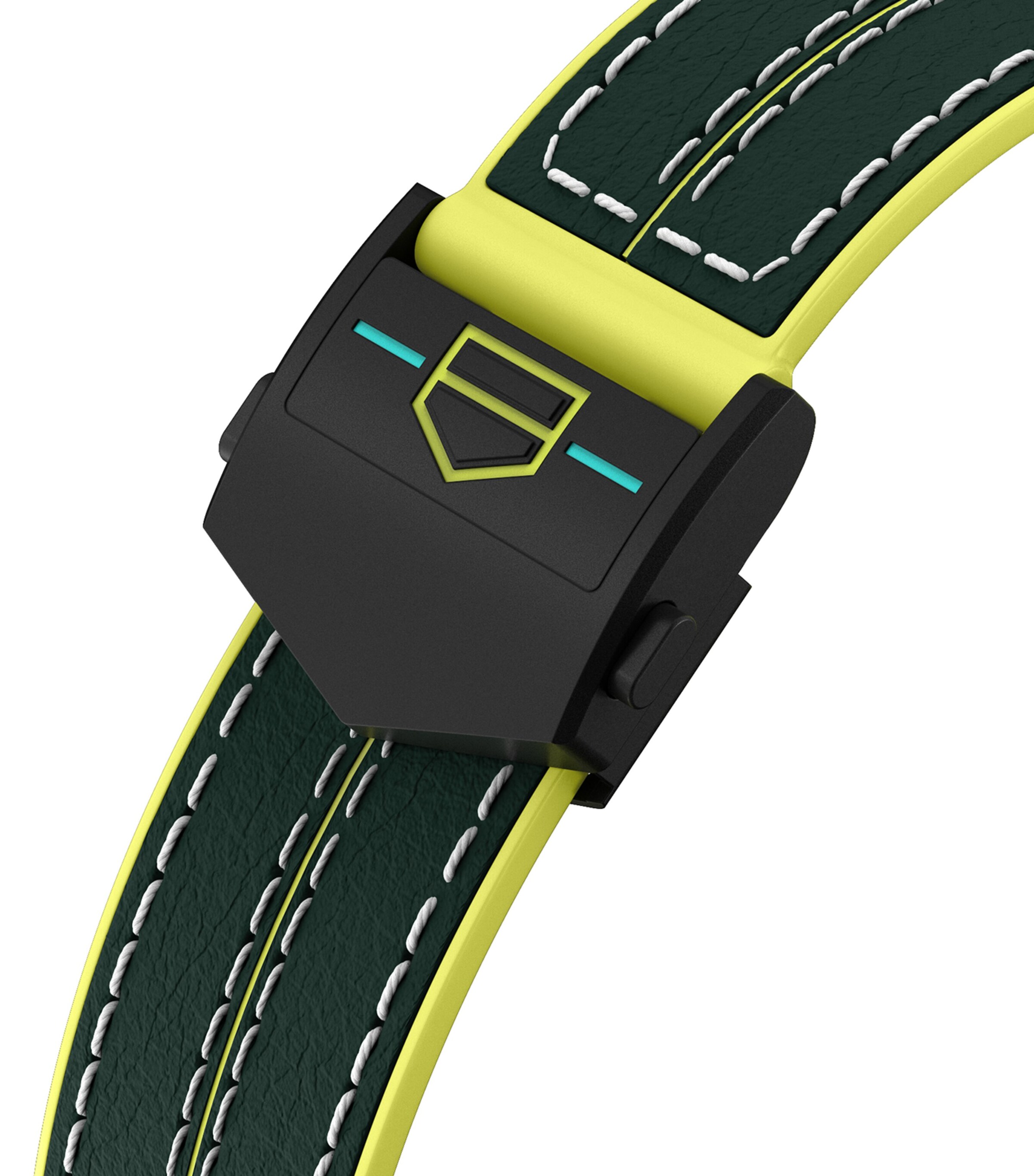 TAG Heuer x Malbon Golf Titanium Connected Calibre E4 Watch 45mm Green Image 4