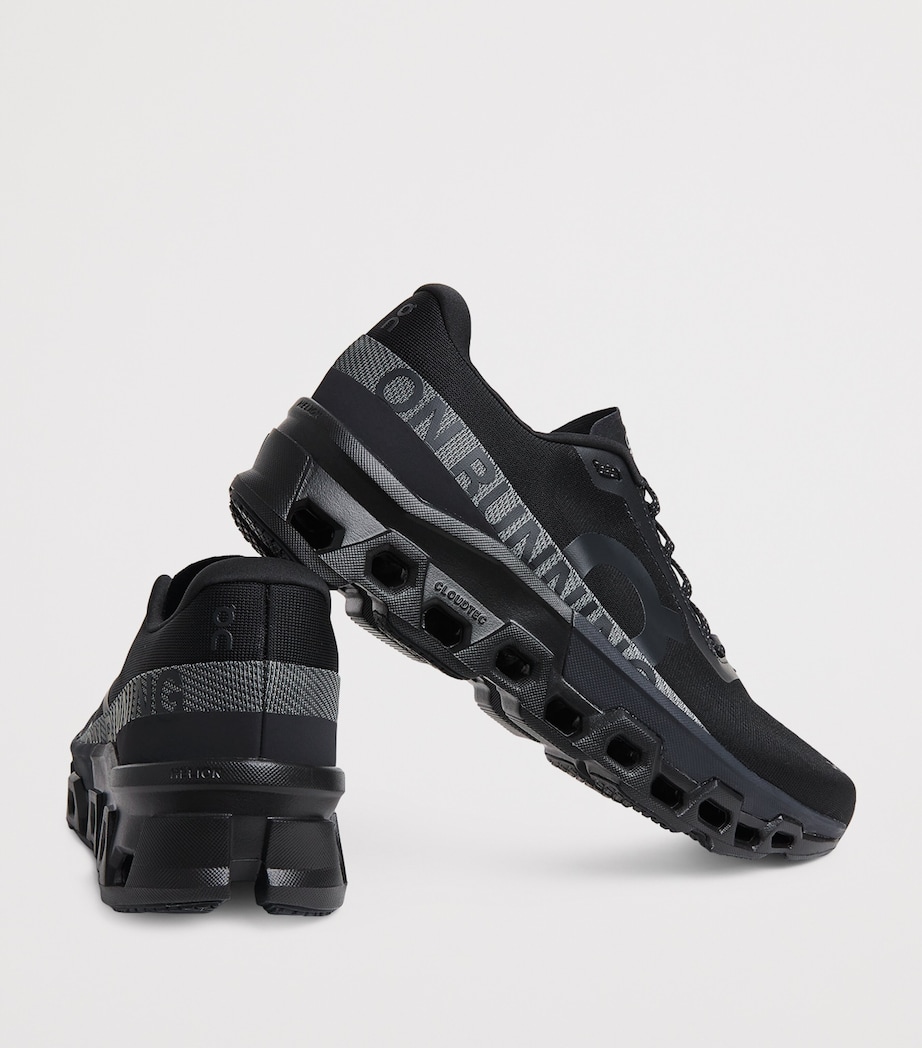 On Mens Cloudmonster 2 Trainers Black | Black Image 7