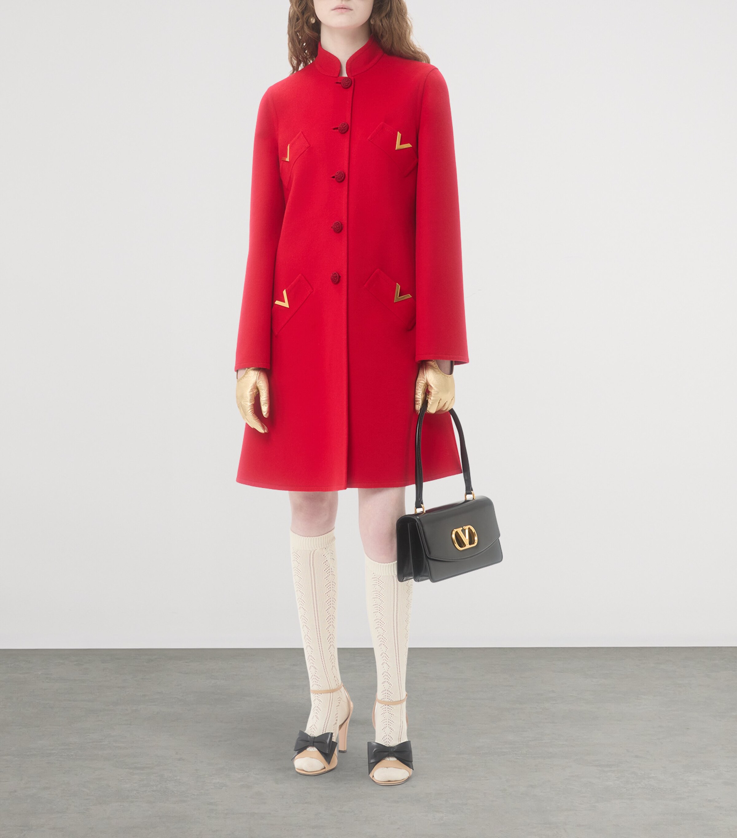 Wool-Cashmere Coat R9M Image 5