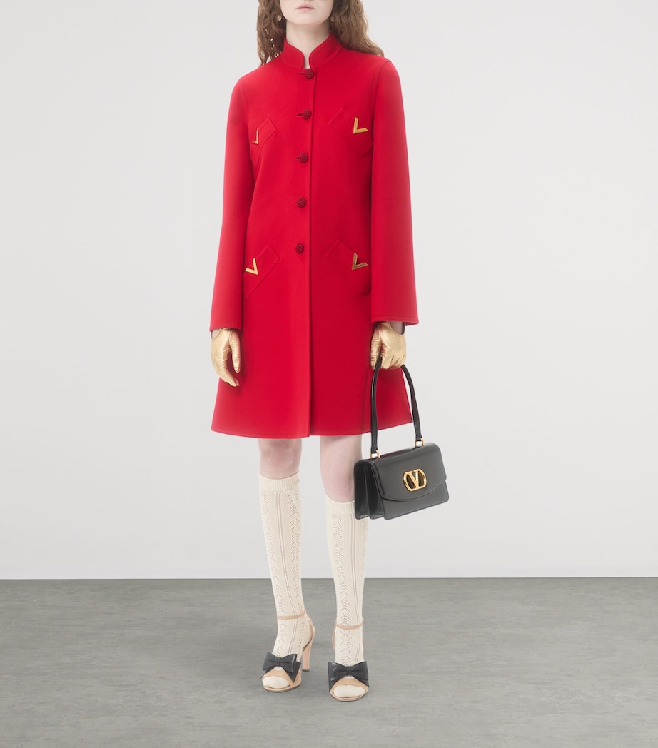 Wool-Cashmere Coat R9M Image 5