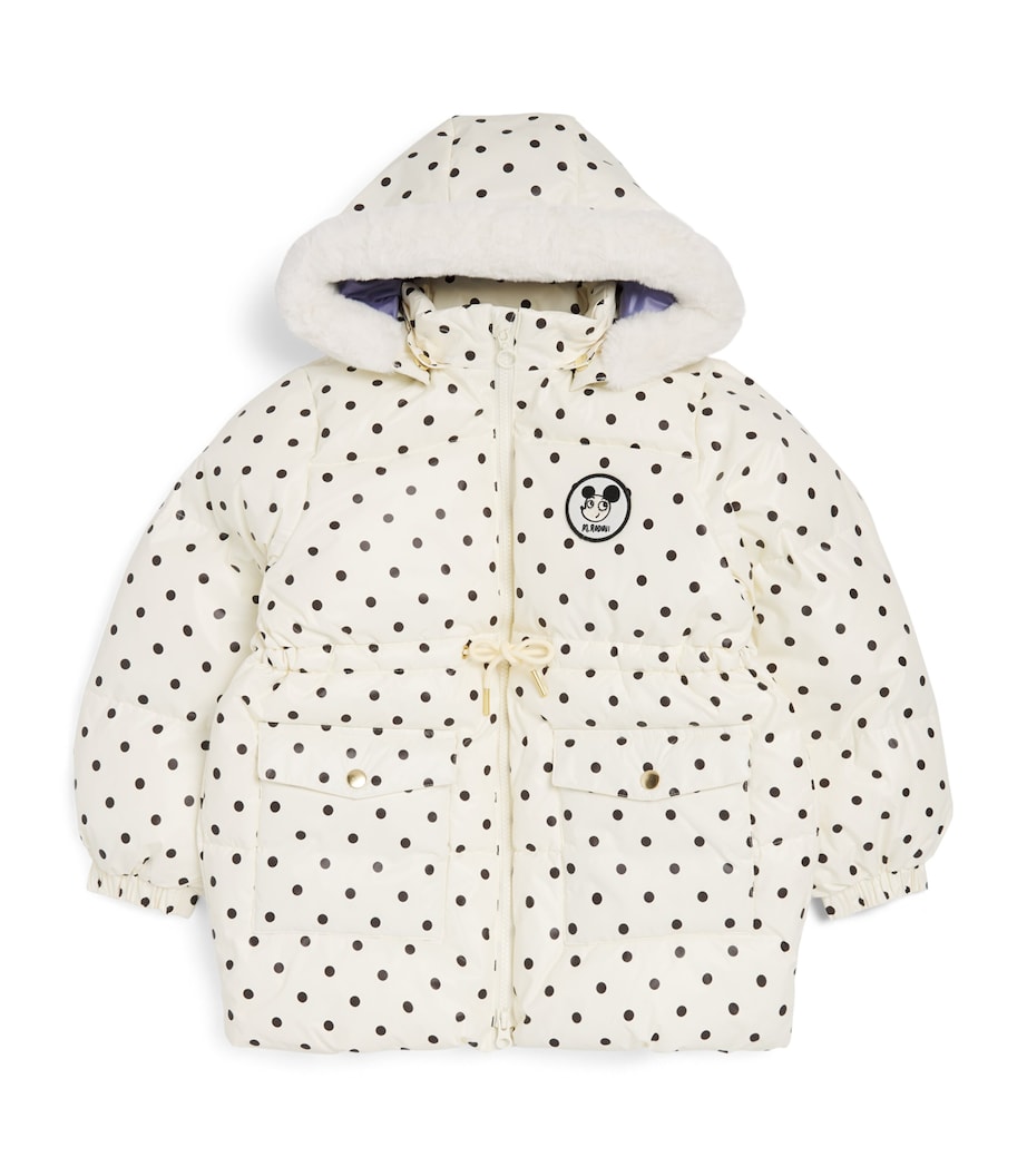 Mini Rodini Ritzratz Heavy Puffer Jacket (3-11 Years) Off White Image 1