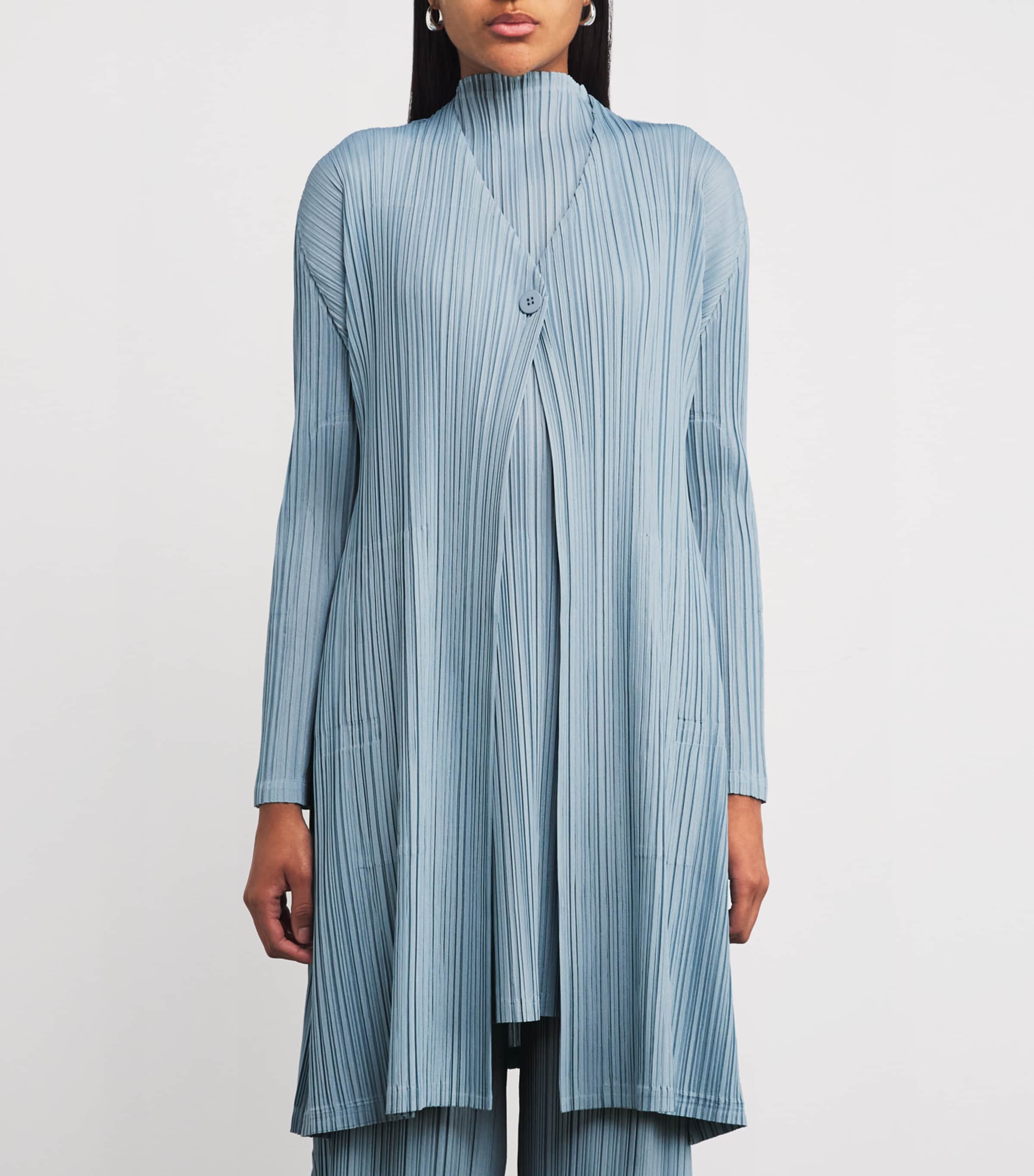 Mellow Pleats Longline Cardigan 13 Image 3