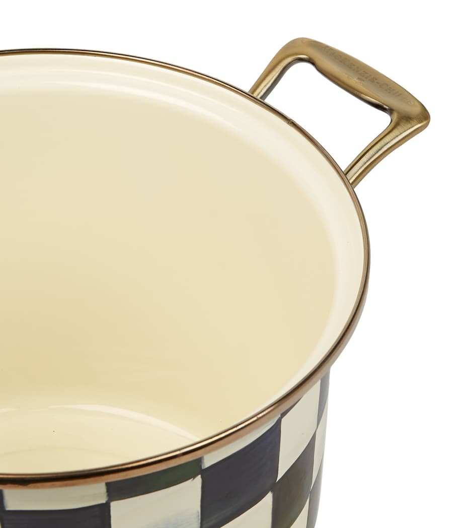 Courtly Check Stockpot (25cm) BLACK Image 2