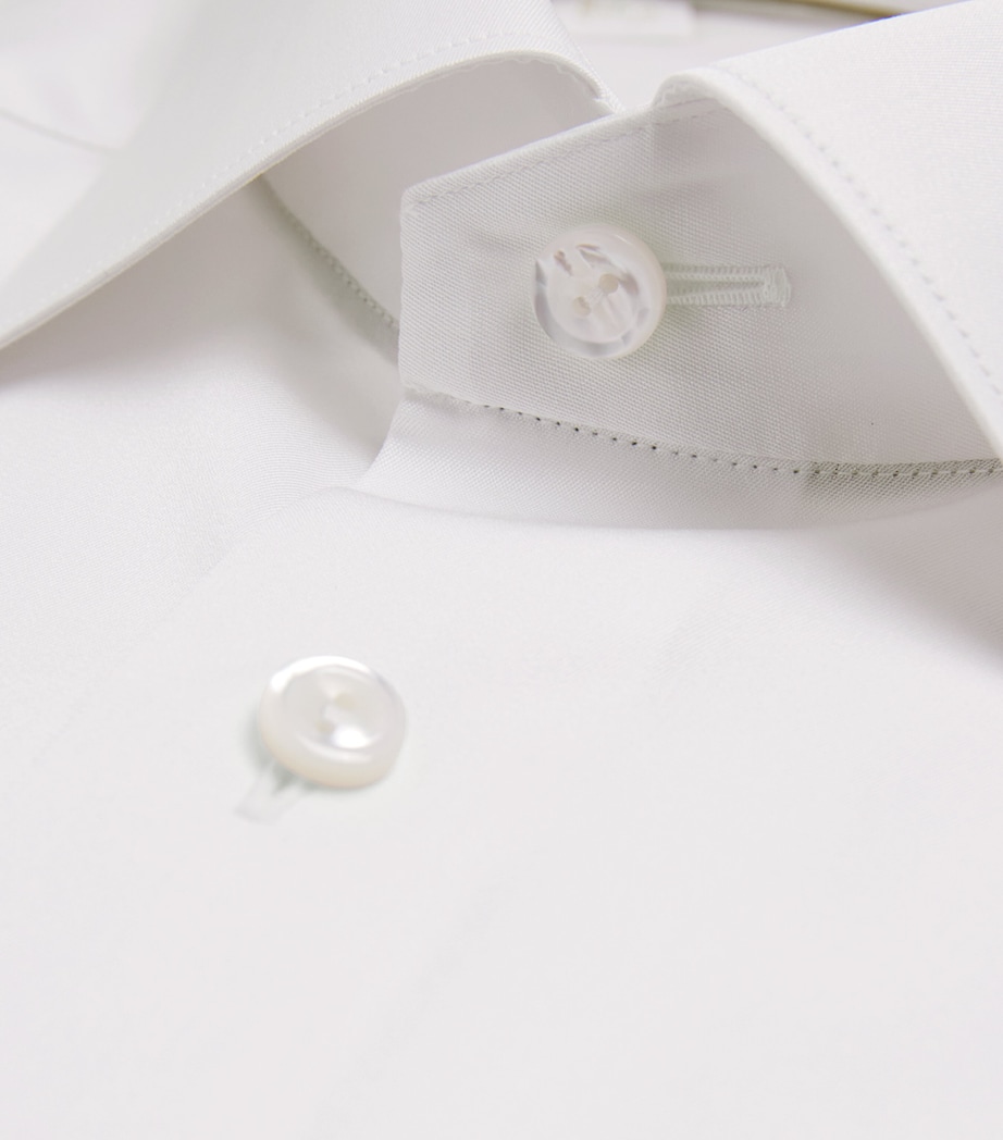 Elevated Contemporary Fit Shirt 00 WHITE Image 5