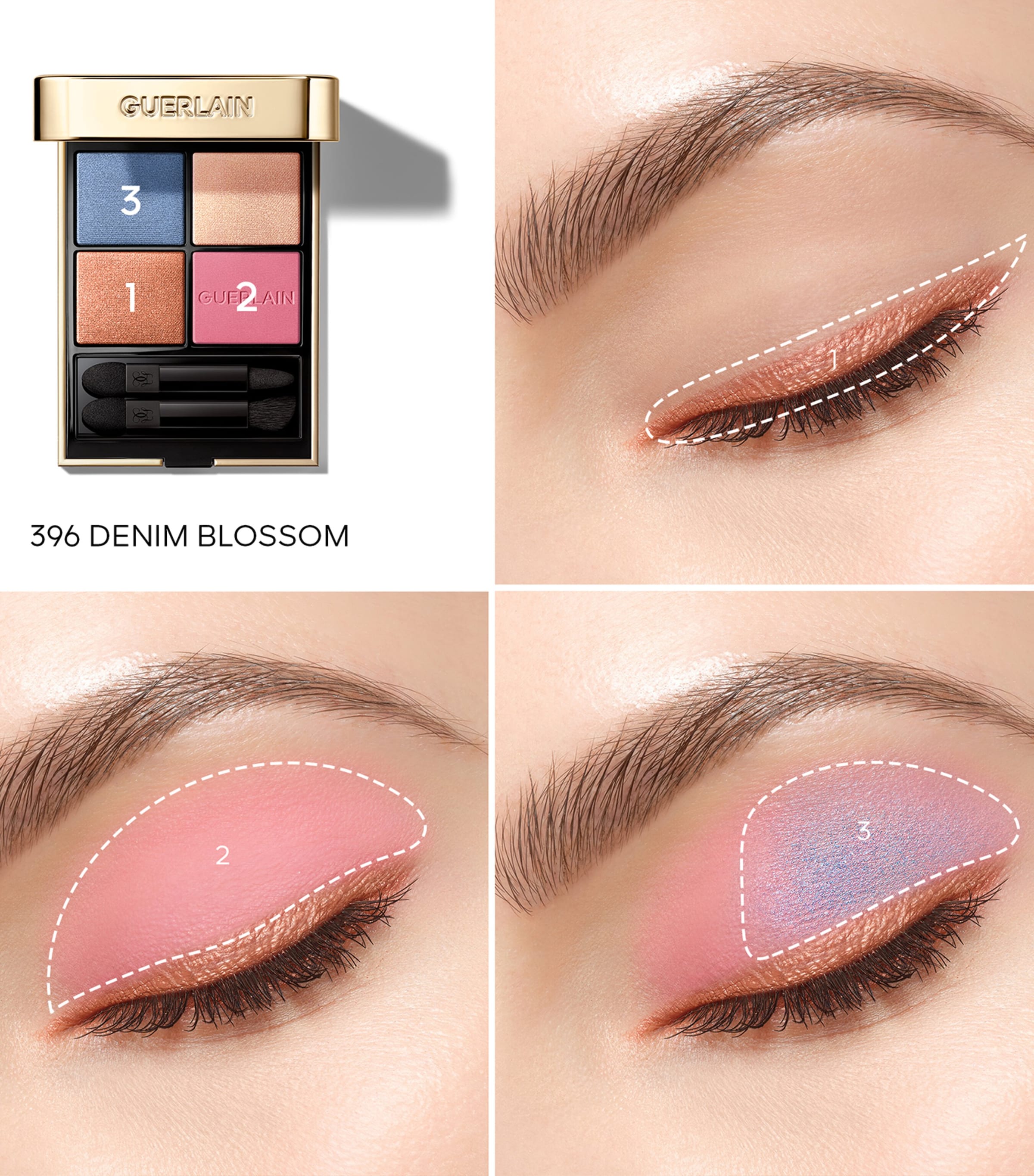 Ombres G Eyeshadow Quad 396 BLOSSOM Image 4
