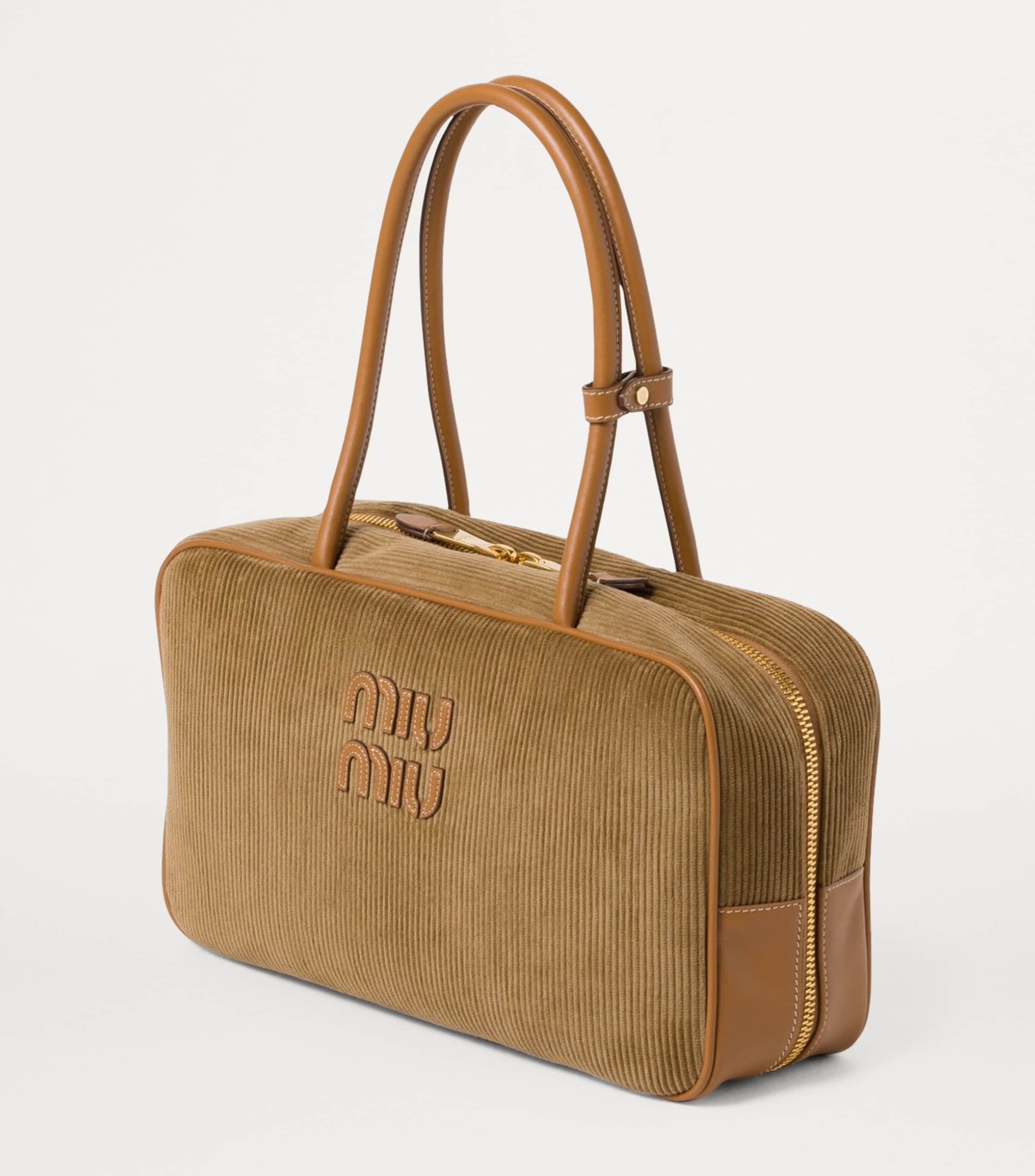 Corduroy Beau Top-Handle Bag F0401 Image 2