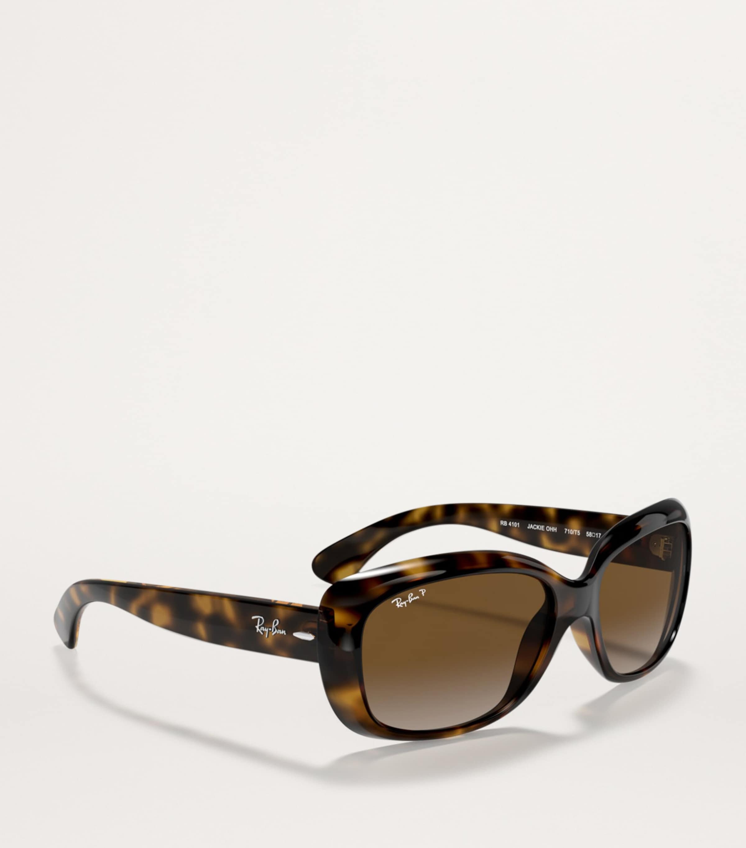 Ray-Ban Tortoiseshell Jackie Ohh Sunglasses Brown Image 6