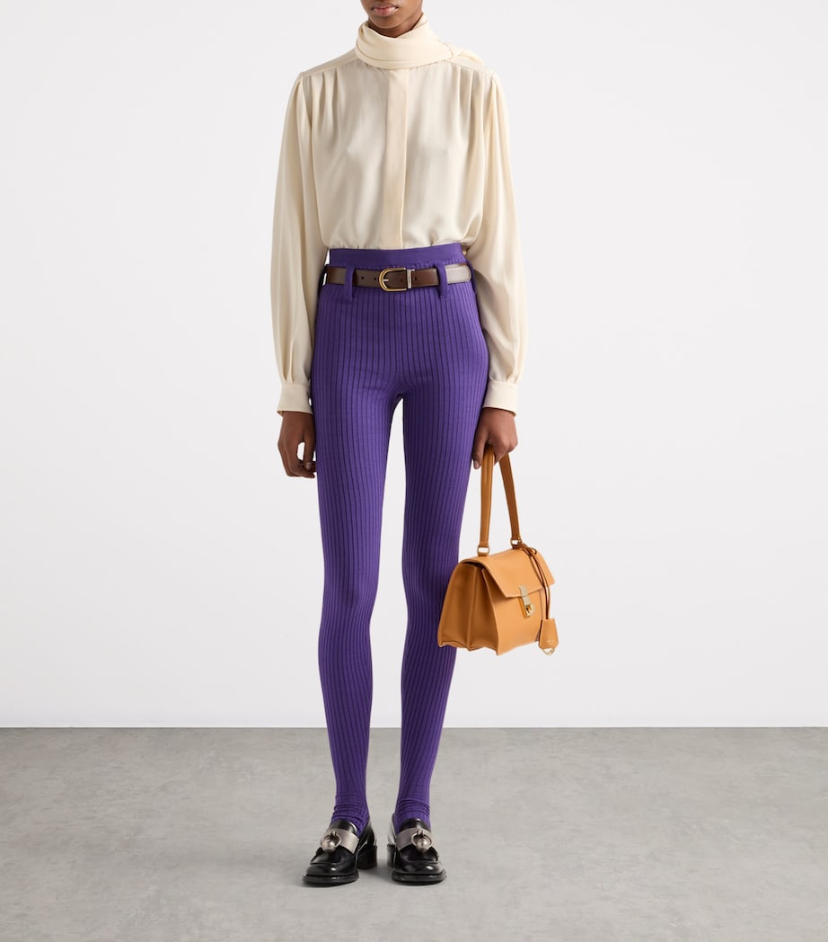 Prada Womens Silk Marocain Shirt Image 2
