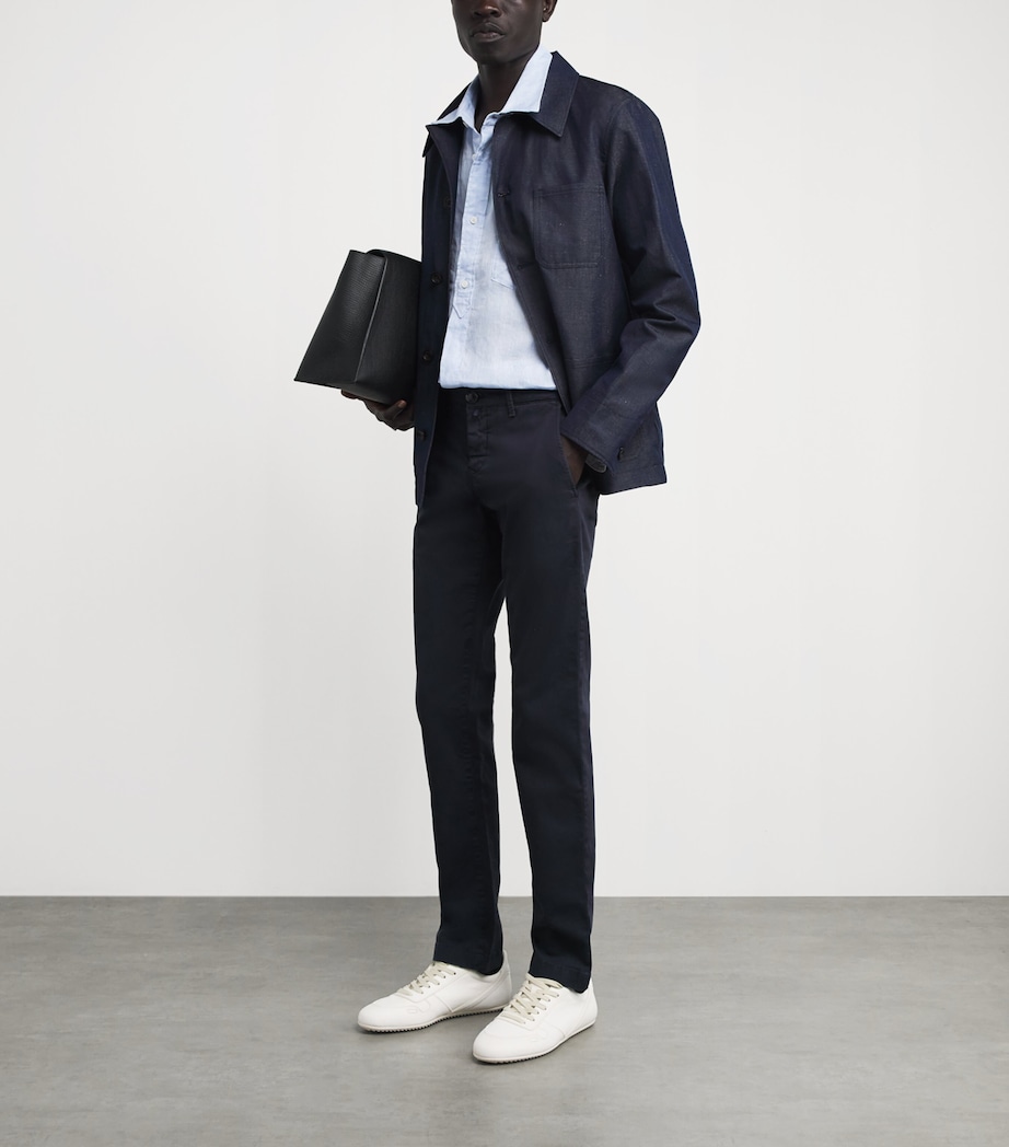 Denim Canvas Jacket Y96 NIGHT BLUE Image 2