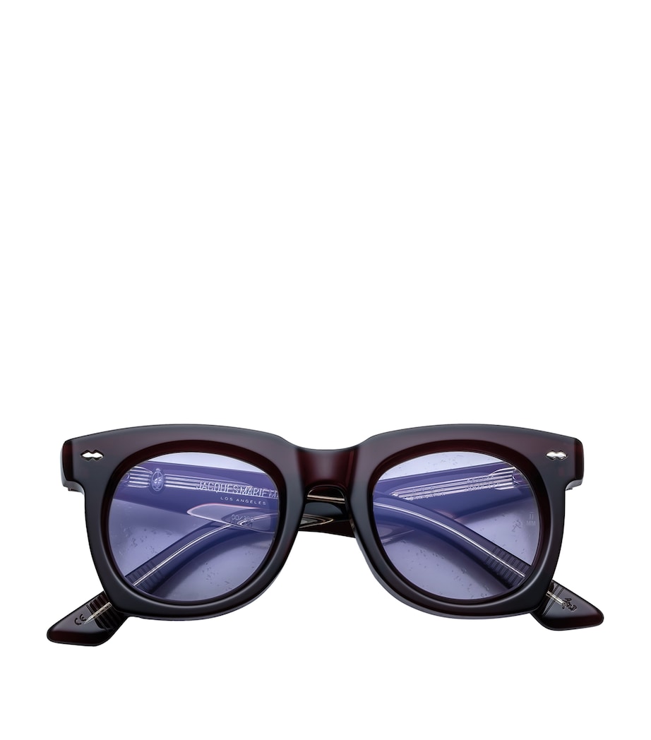 Acetate Ava Sunglasses 14N-CHERRY Image 1