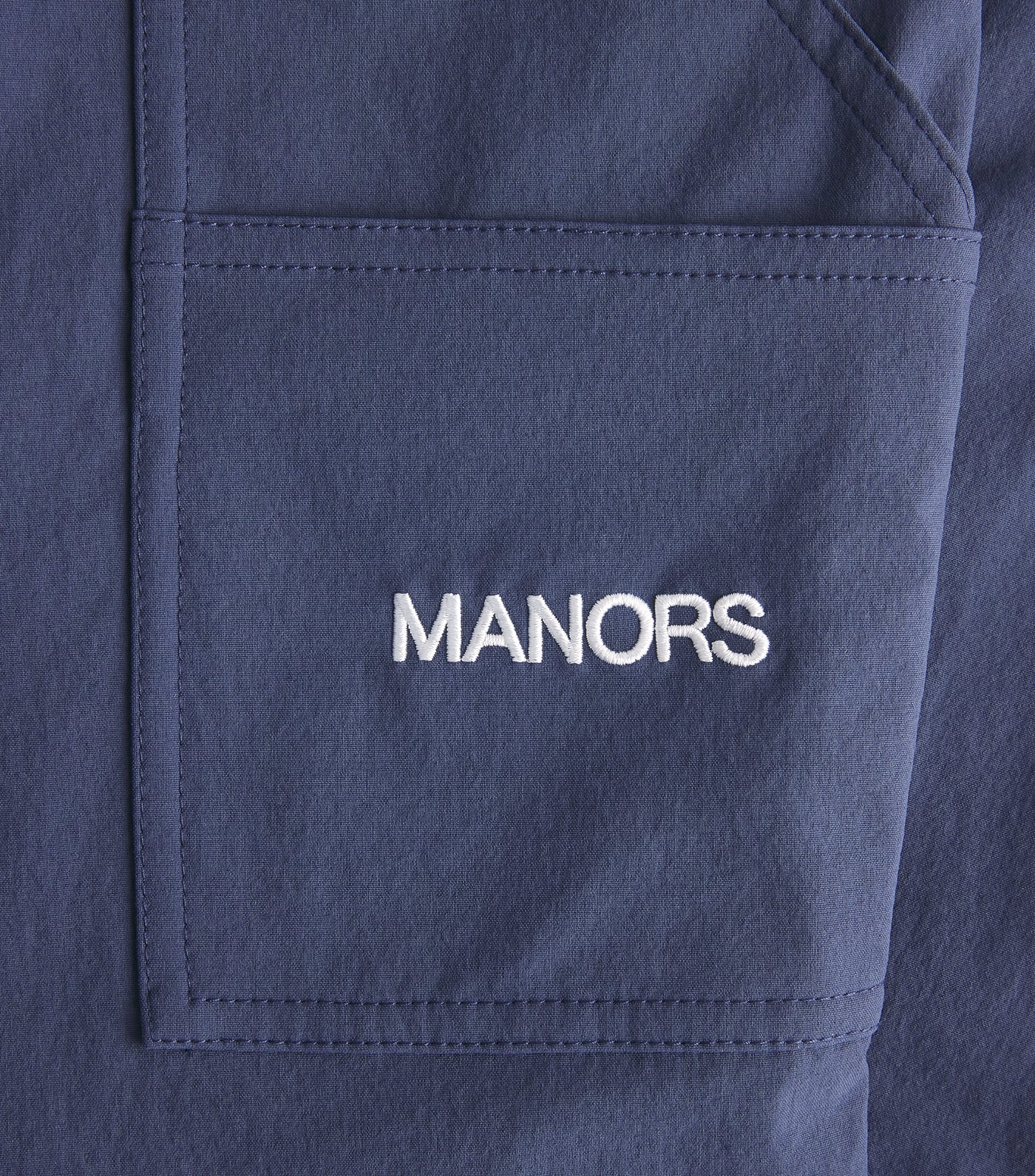 Manors Mens Greenskeeper Relaxed Trousers Navy Image 6