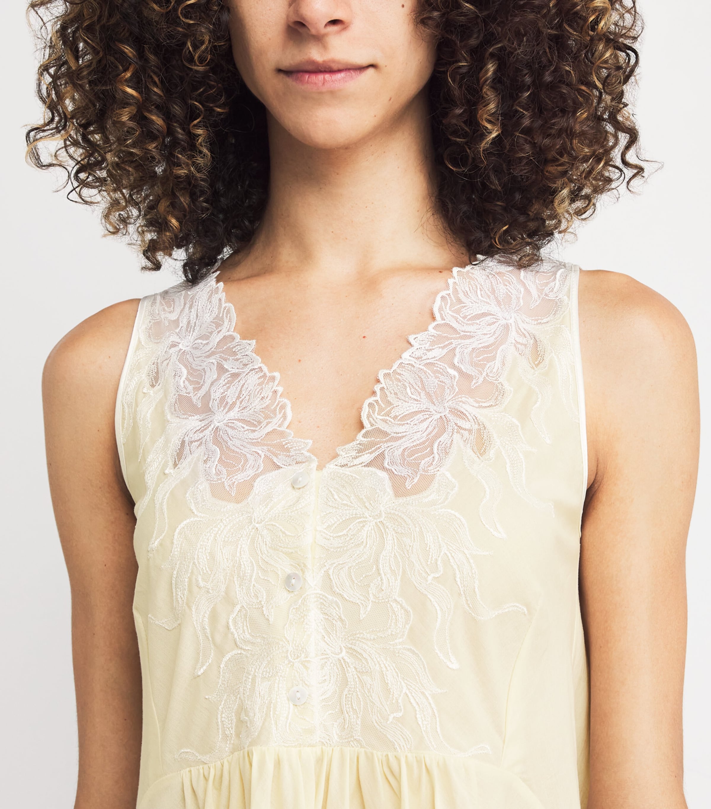 Cotton Clariss Nightdress HONEY Image 4