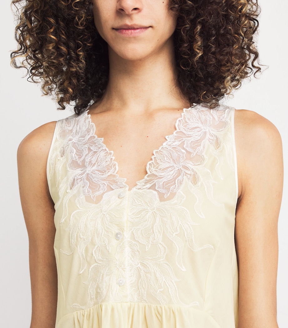 Cotton Clariss Nightdress HONEY Image 4