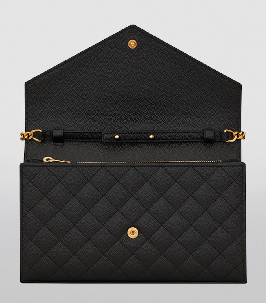 Monogram Saint Laurent Mix Matelassé Chain Wallet 1000 Image 3