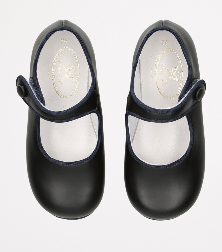 Leather Catalina Mary Janes NAVY Image 4