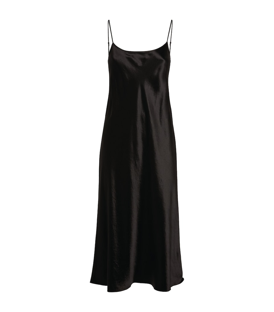 Vince Strappy Slip Midi Dress