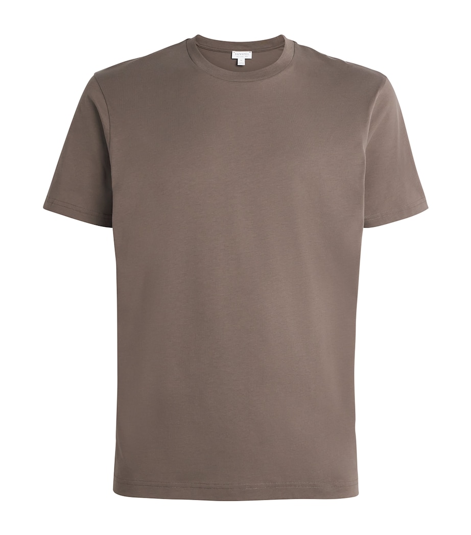 Supima Cotton Riviera T-Shirt BRGR DARK CEDAR26 Image 1