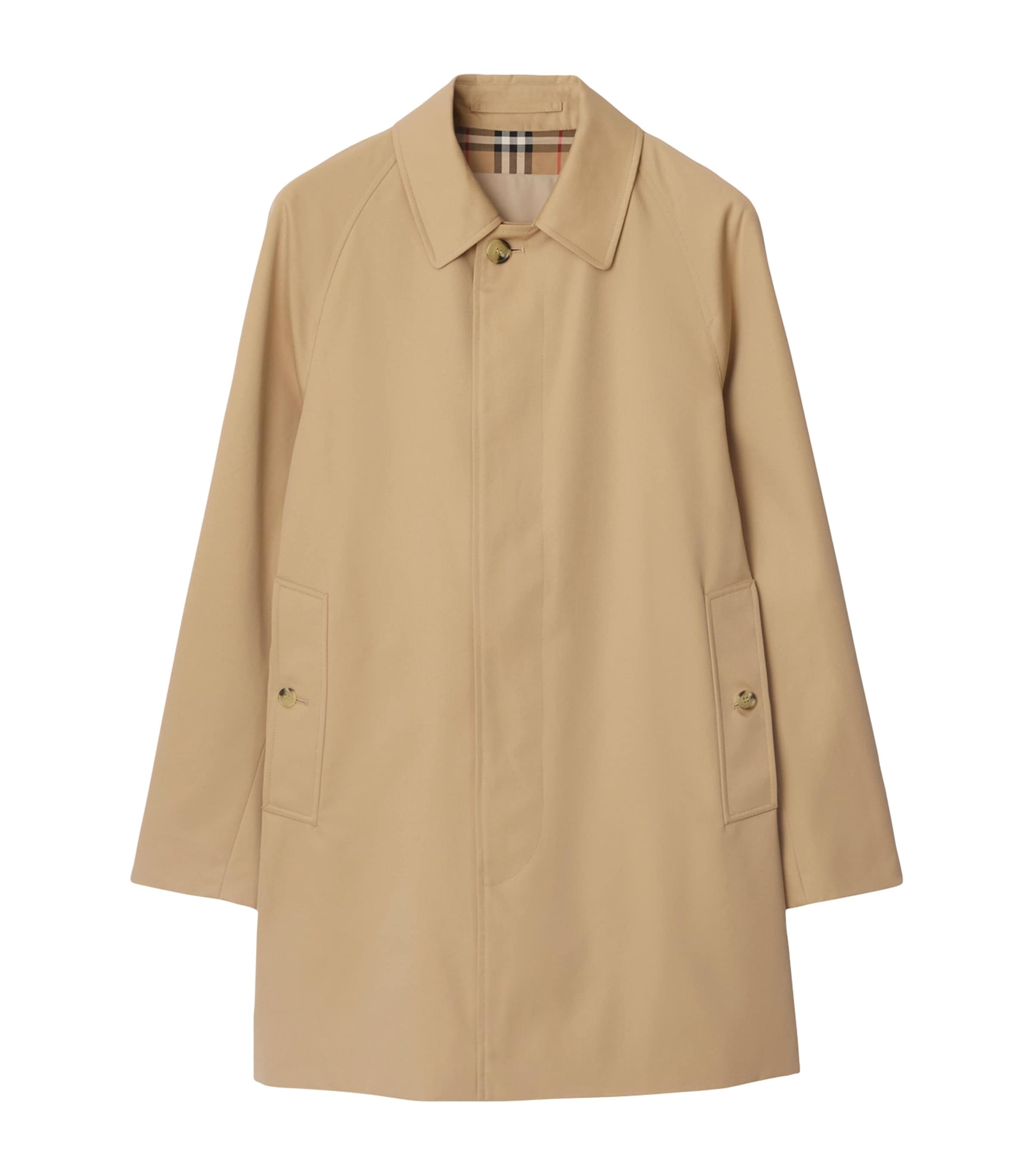 Cotton Camden Heritage Short Car Coat HONEY Image 1