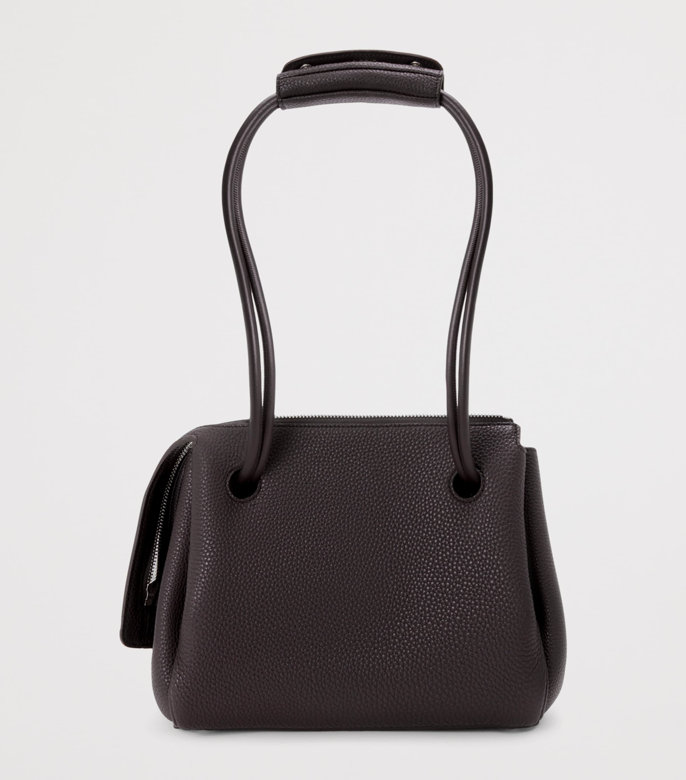LOEWE Small Calfskin Madrid Shoulder Bag Dark Ebony Image 5