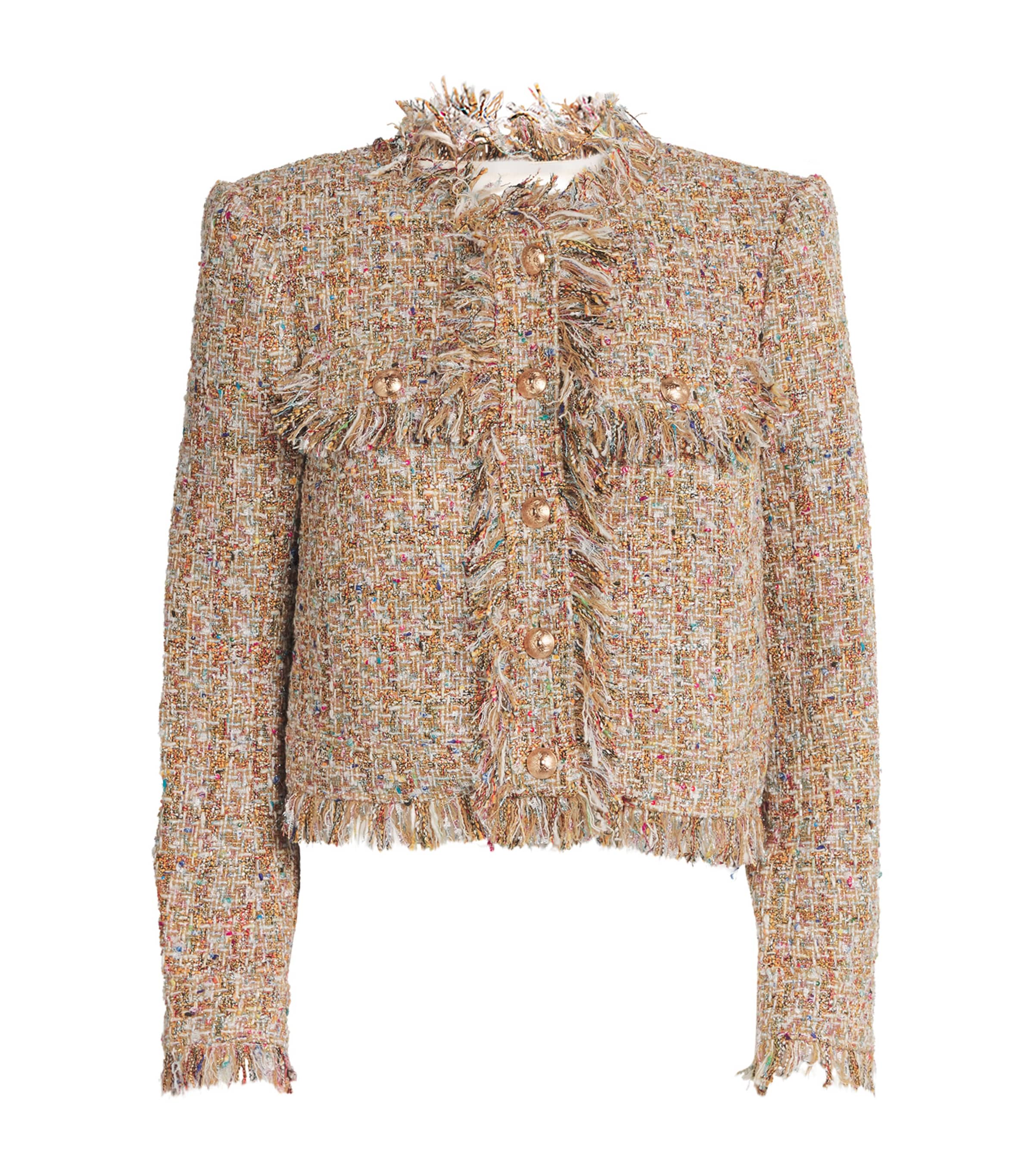 Cinq À Sept Bouclé Clarise Blazer In Brown