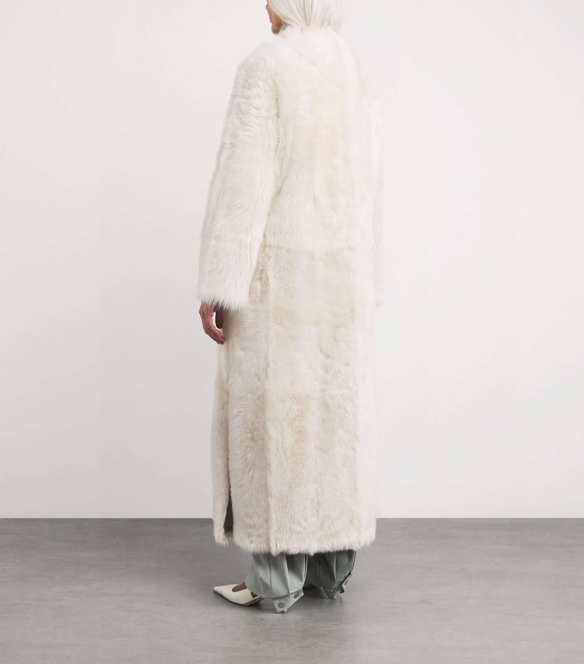 Lamb Fur Coat A1006 Image 4