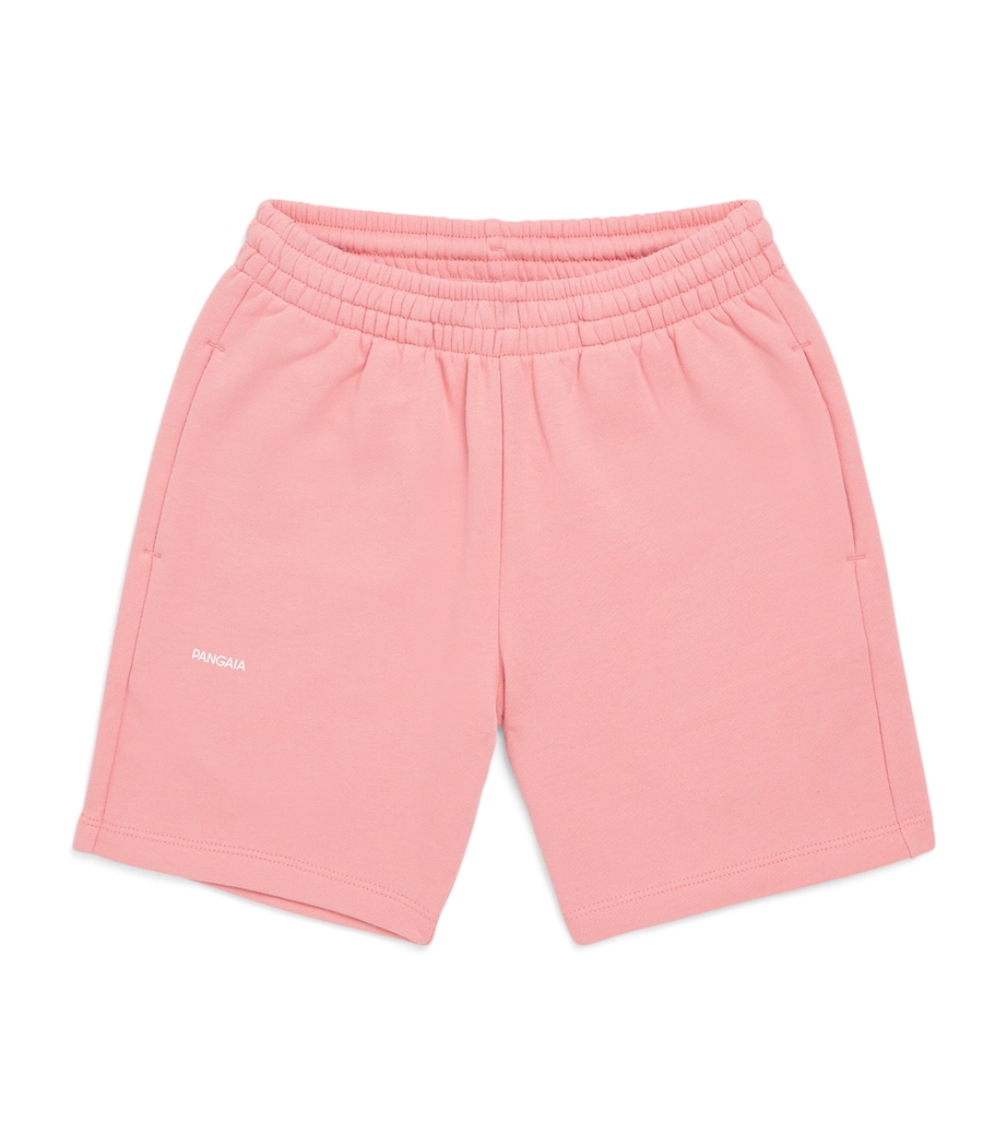 Pangaia Kids Cotton 365 Sweatshorts (3-12 Years) Rose Image 1