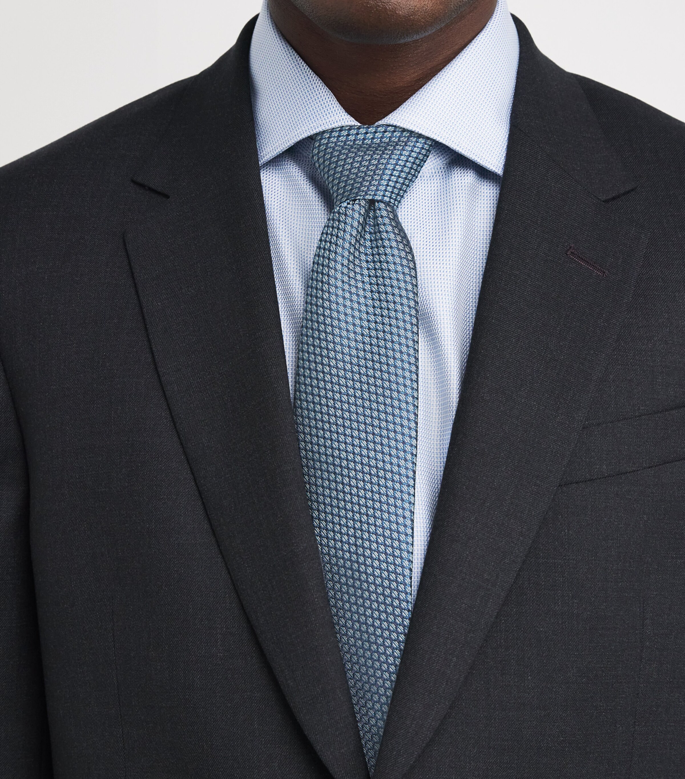 Canali Silk Jacquard Tie Image 3