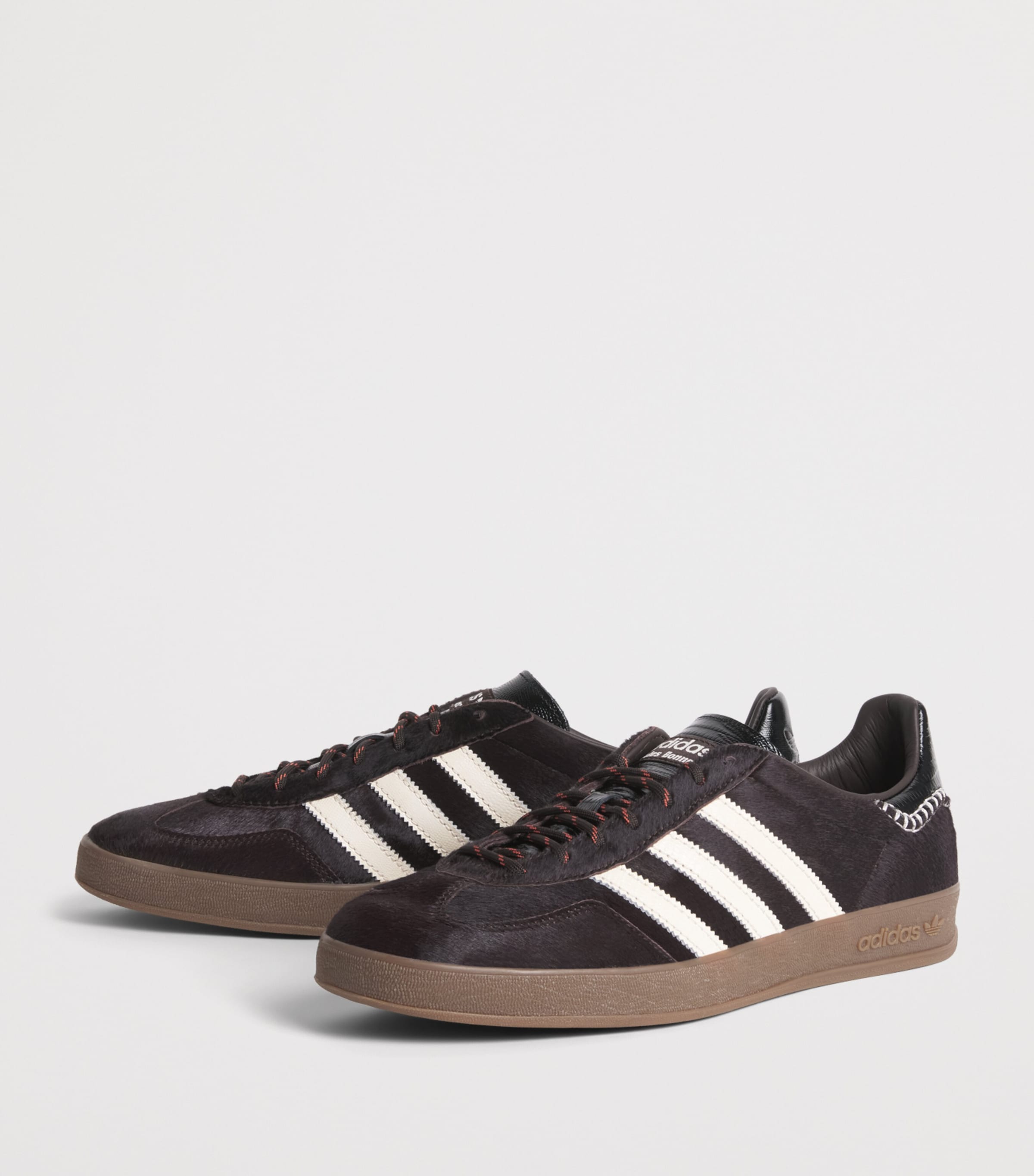 adidas x Wales Bonner Pony Hair Gazelle Sneakers Auco/wonwhi/cblack Image 3