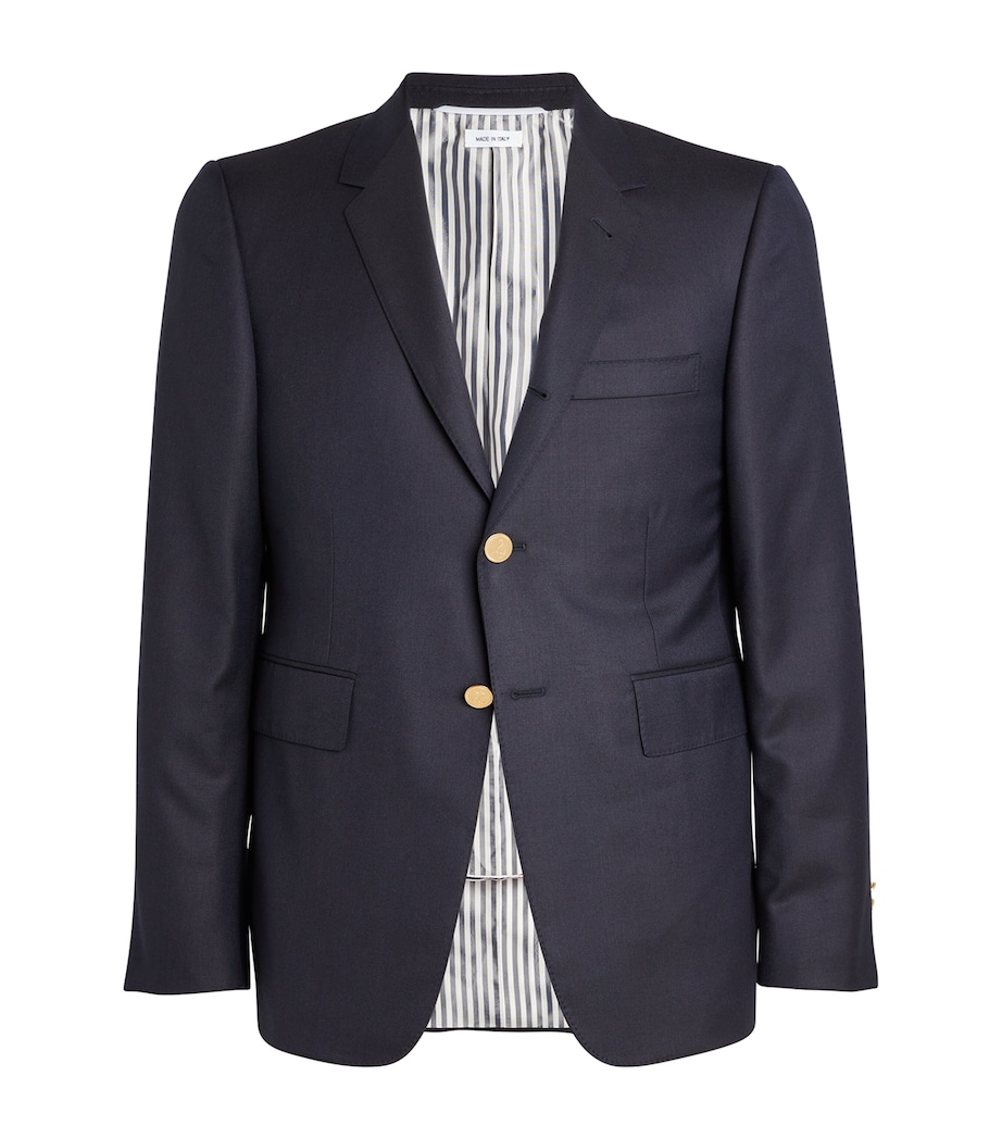 Wool Blazer NAVY Image 1