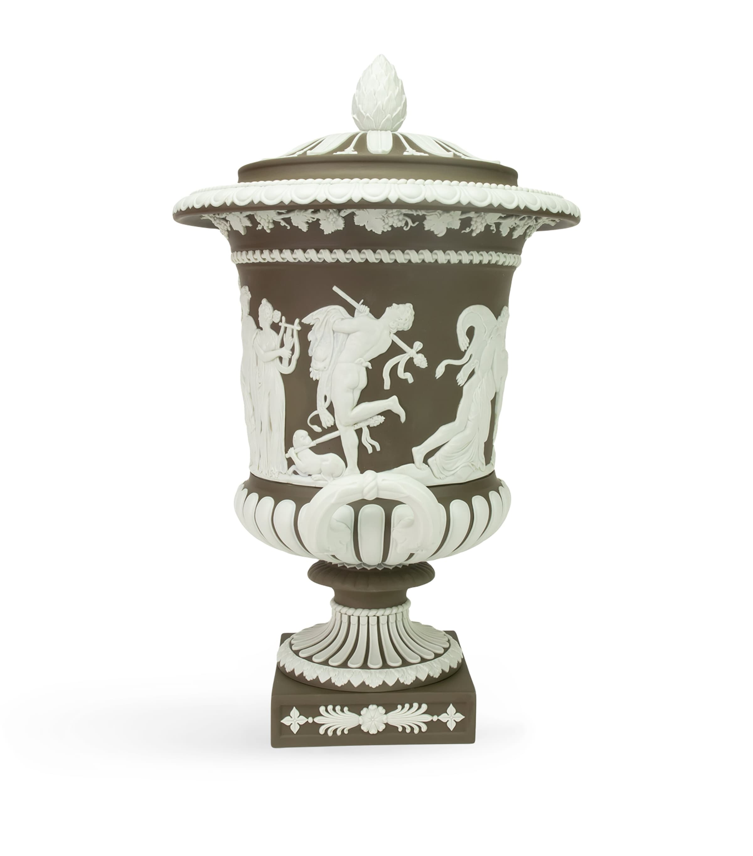 Iconic Borghese Vase (46.5cm) GREEN Image 5