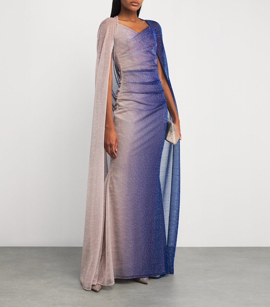 Embellished Ombré Maxi Dress CORNFLOWER Image 2