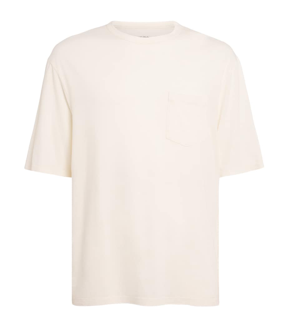 Crew-Neck T-Shirt CREAM Image 1