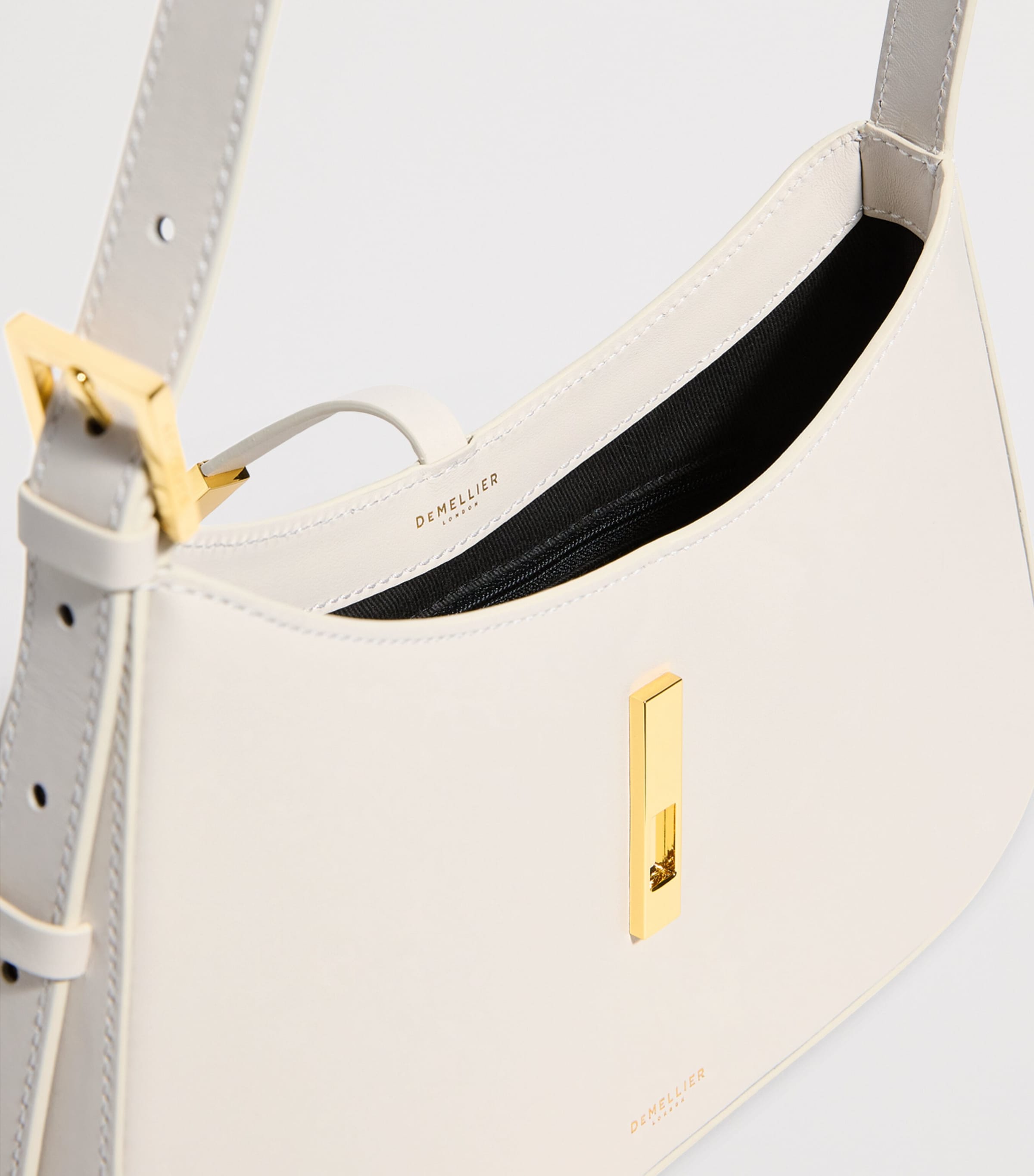 Leather Tokyo Shoulder Bag OFF WHITE F03 Image 4