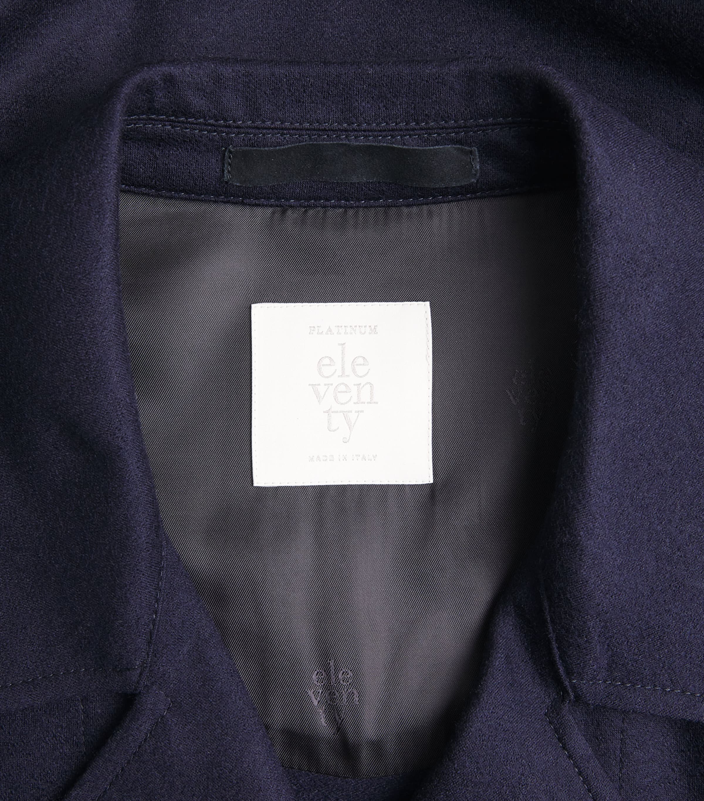 Wool Pea Coat BLU Image 5