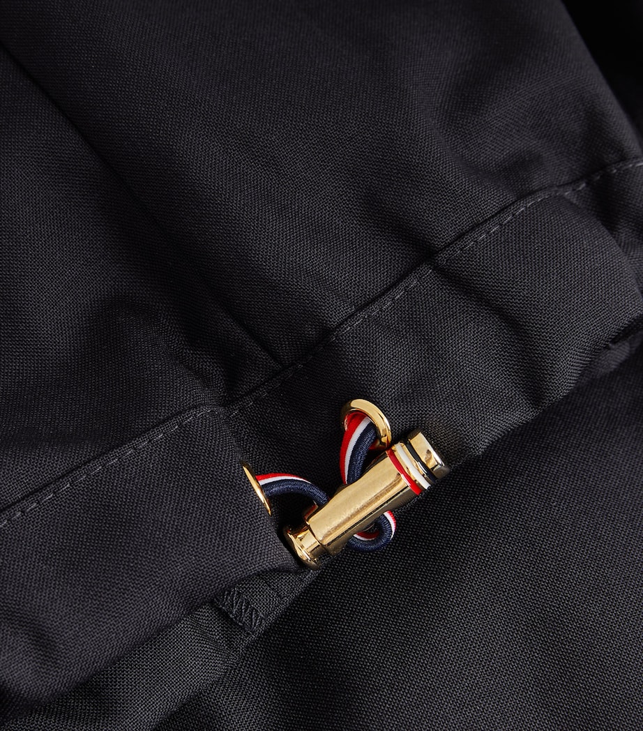 Wool 4-Bar Trousers NAVY Image 5
