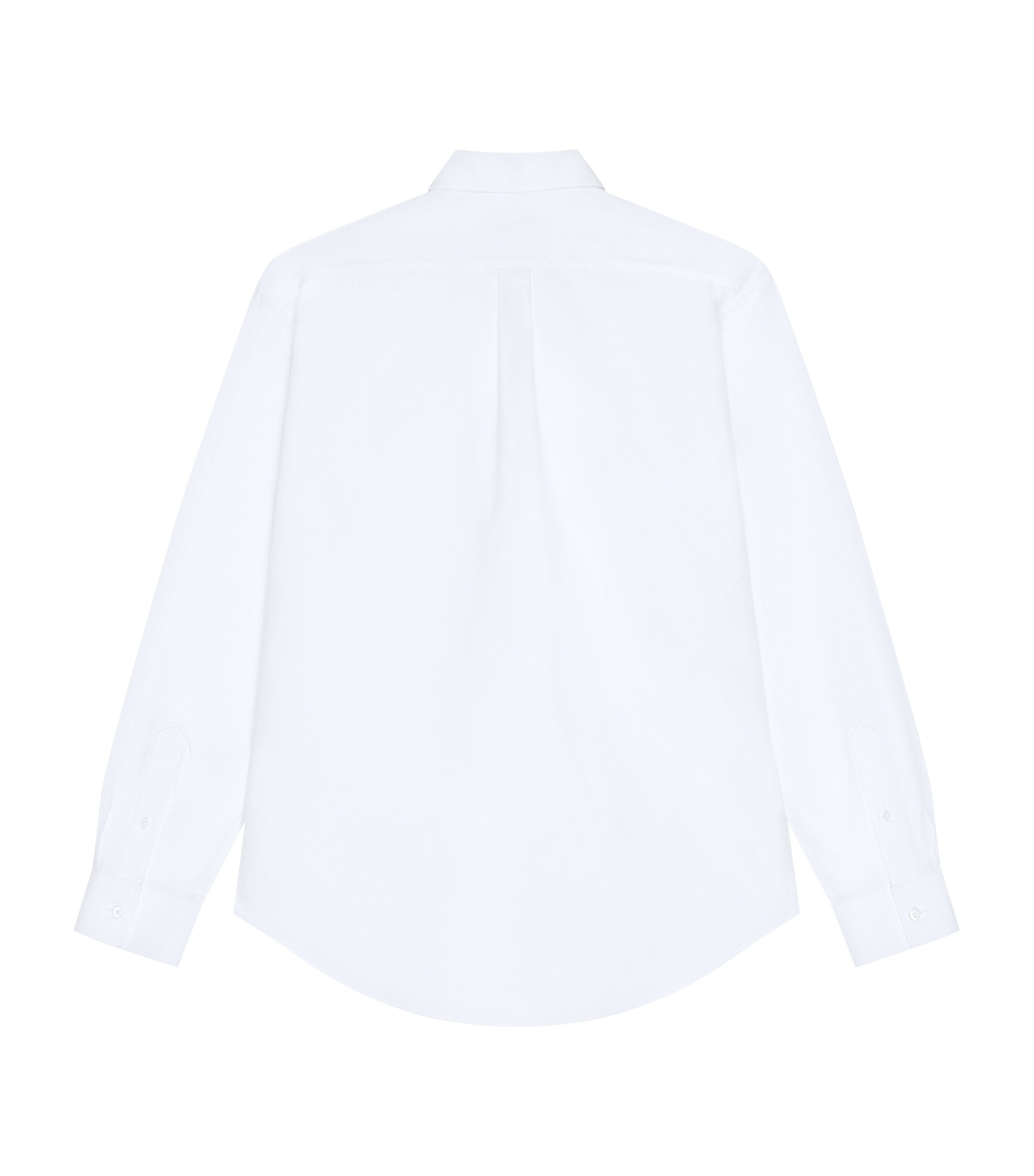 Givenchy Mens Cotton Logo Shirt White Image 4