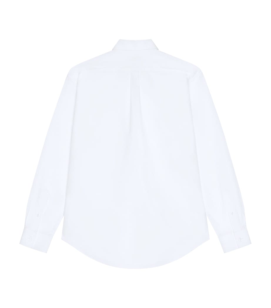 Givenchy Mens Cotton Logo Shirt White Image 4
